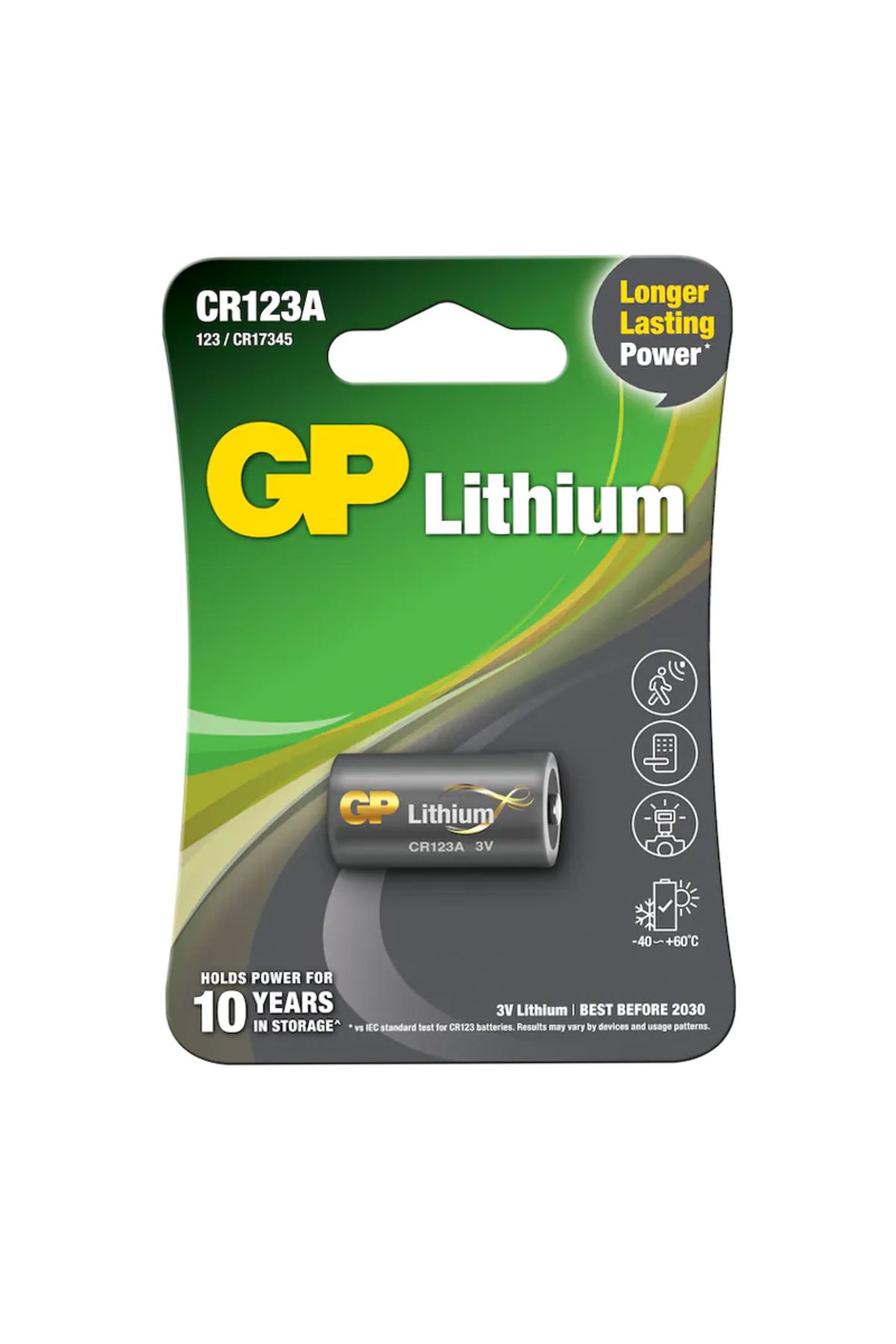Serero Gp Cr123A 3 Volt Lityum Fotoğraf Makinesi Pili