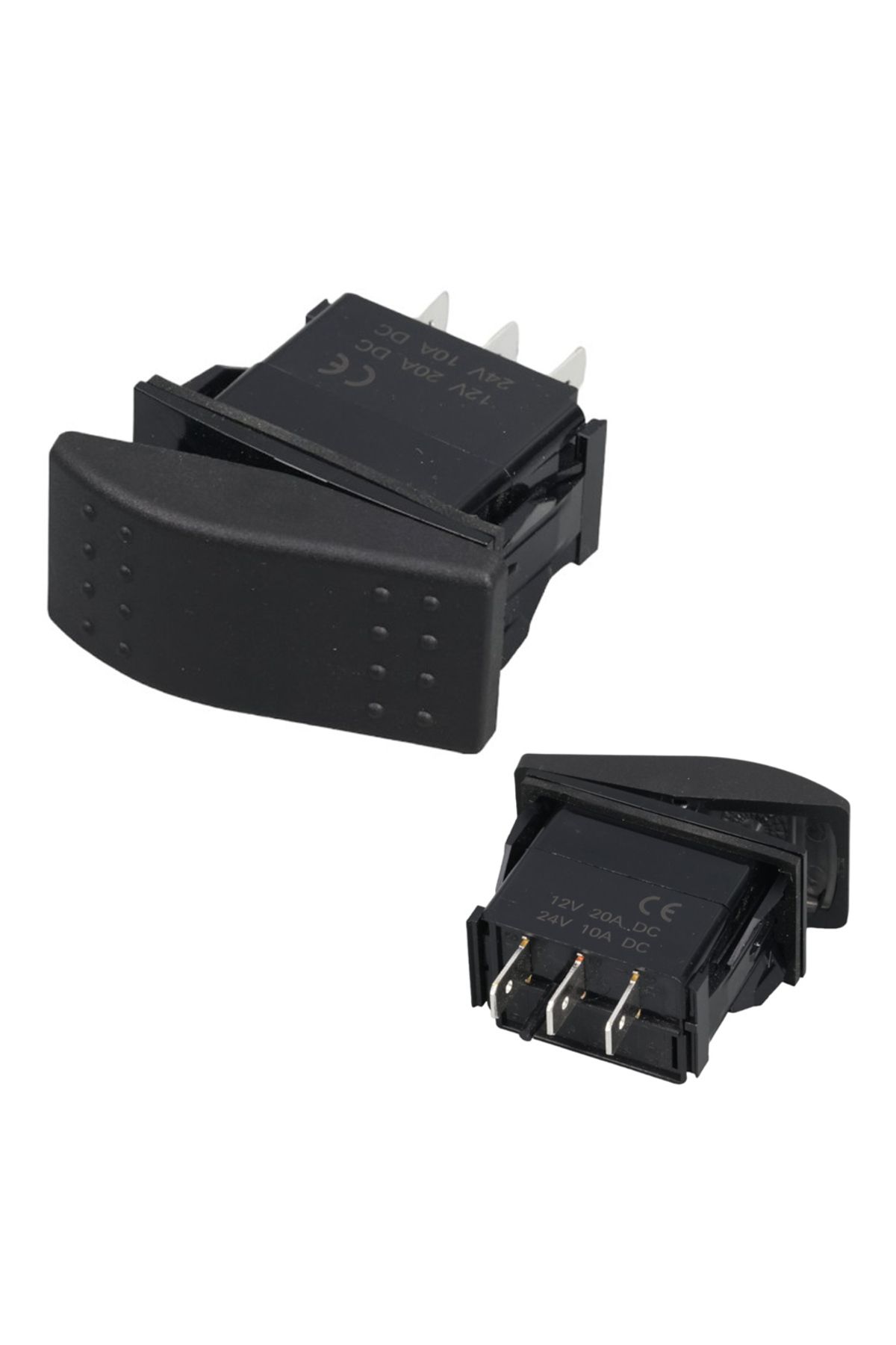 Exporanto Işiksiz 3P On-Off-On 12-24V Yayli Marin Switch (Ic-134M-N6)