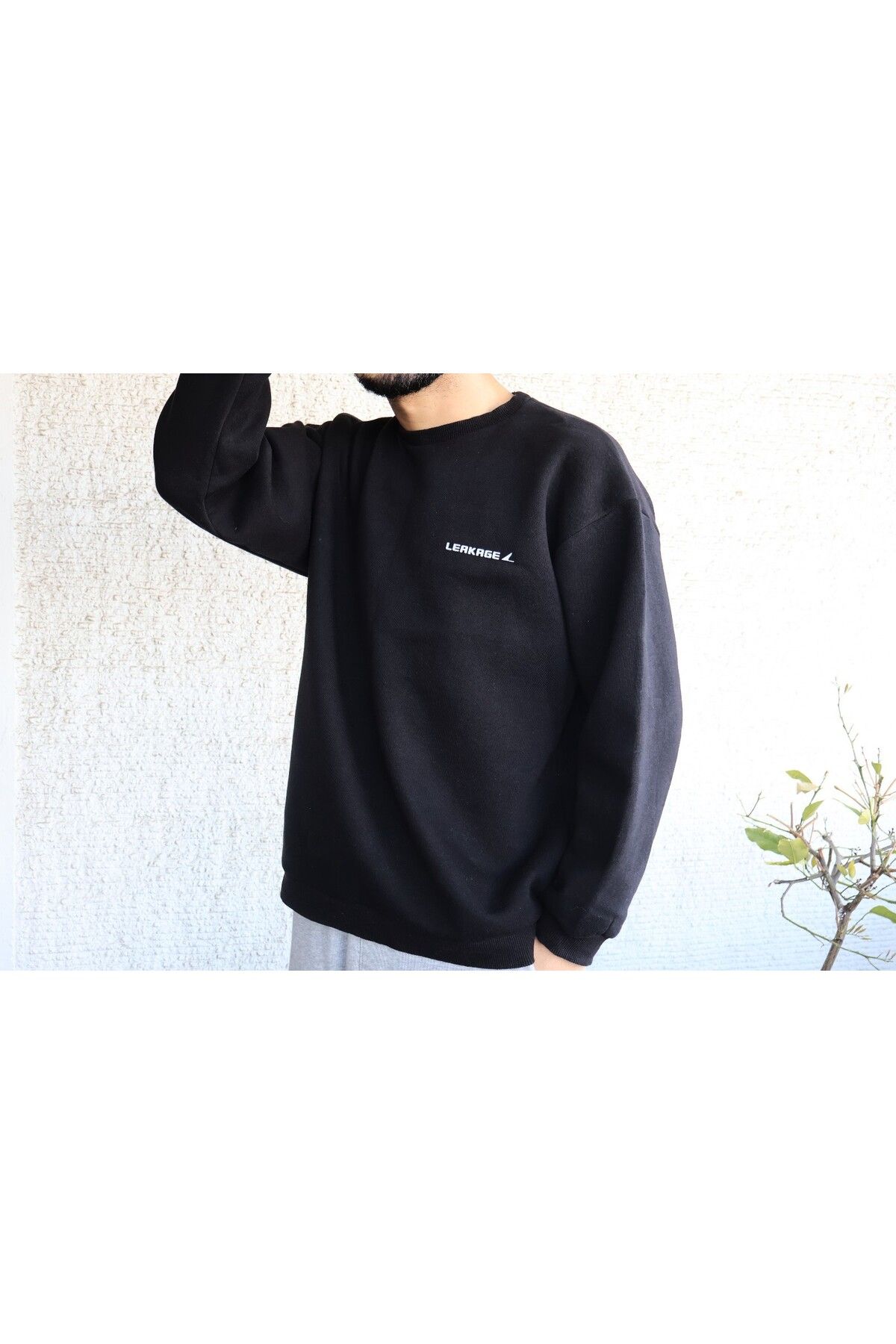 Butik Leakage Oversize Sweatshirt