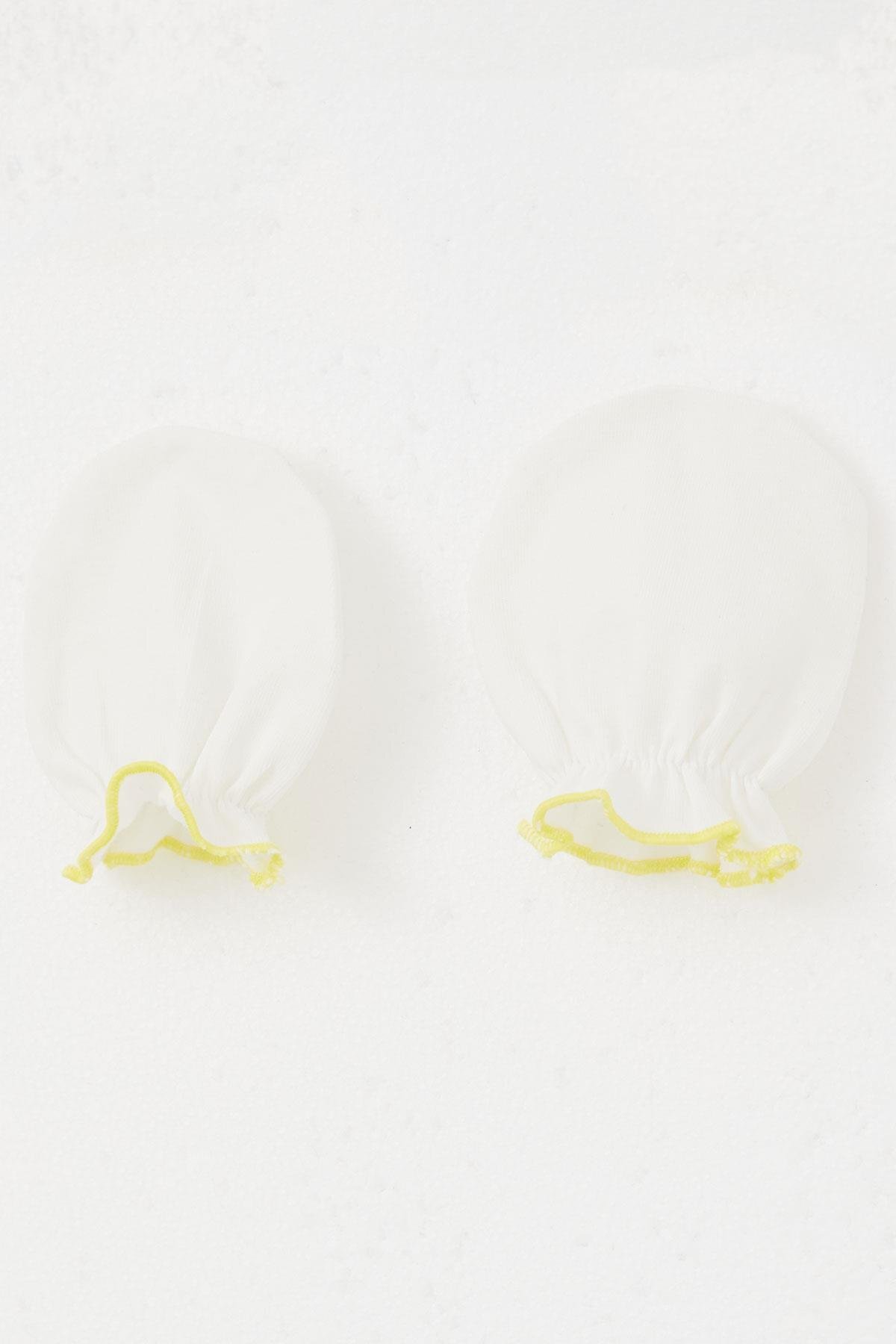 Breeze Yenidoğan Bebek Eldiven Basic Standart, Ekru fotoğrafı 3 (önizleme)