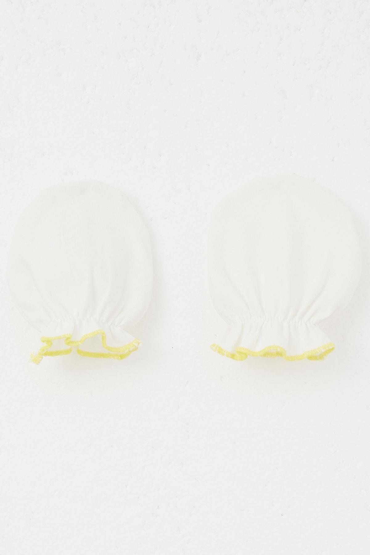 Breeze Yenidoğan Bebek Eldiven Basic Standart, Ekru fotoğrafı 2 (önizleme)