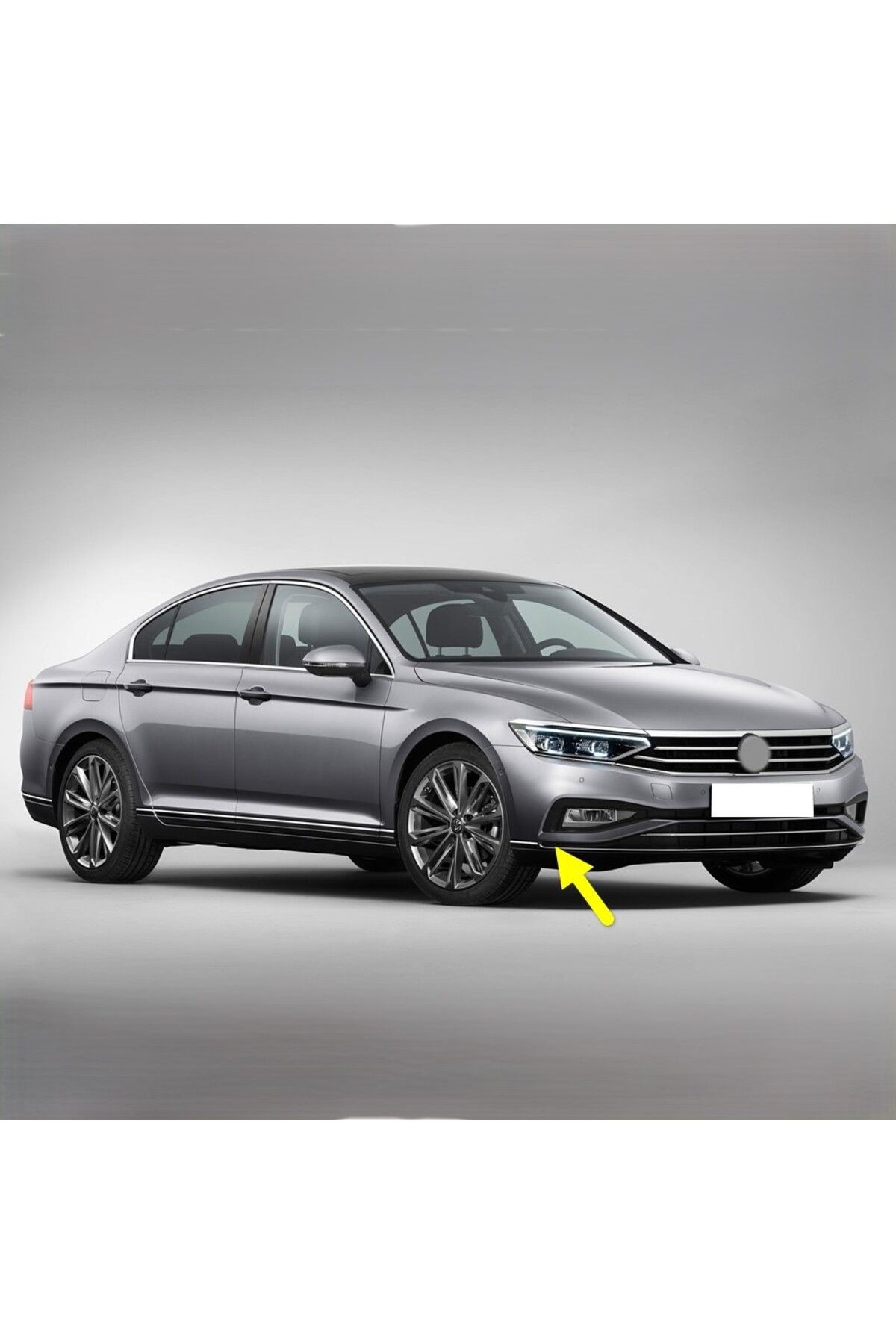 Bisra VW Passat B8.5 2020-2023 Ön Tampon Orta Izgara Sağ Çıtası 3G0854322A