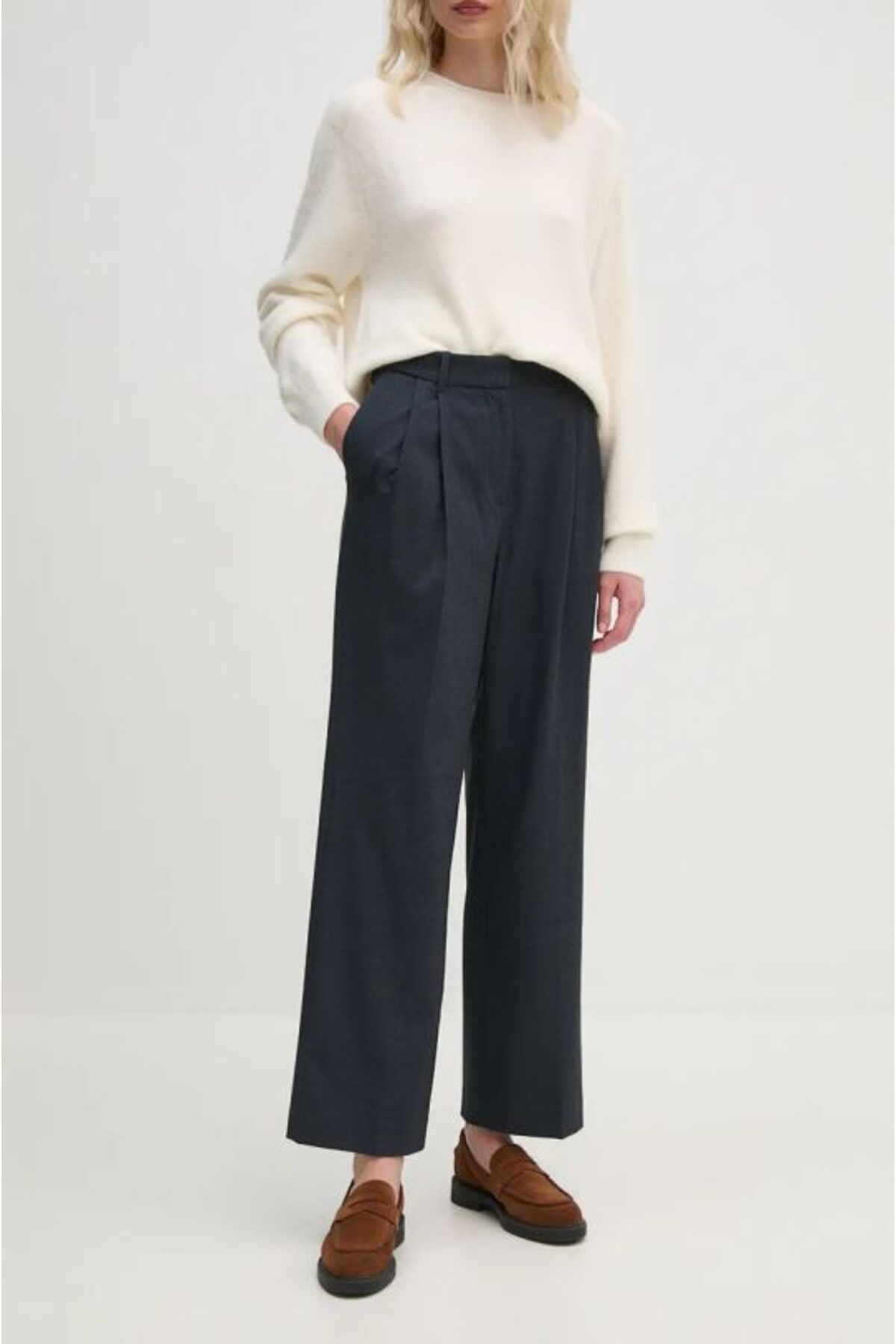 Tommy Hilfiger FLANNEL RELAXED STRAIGHT PANT