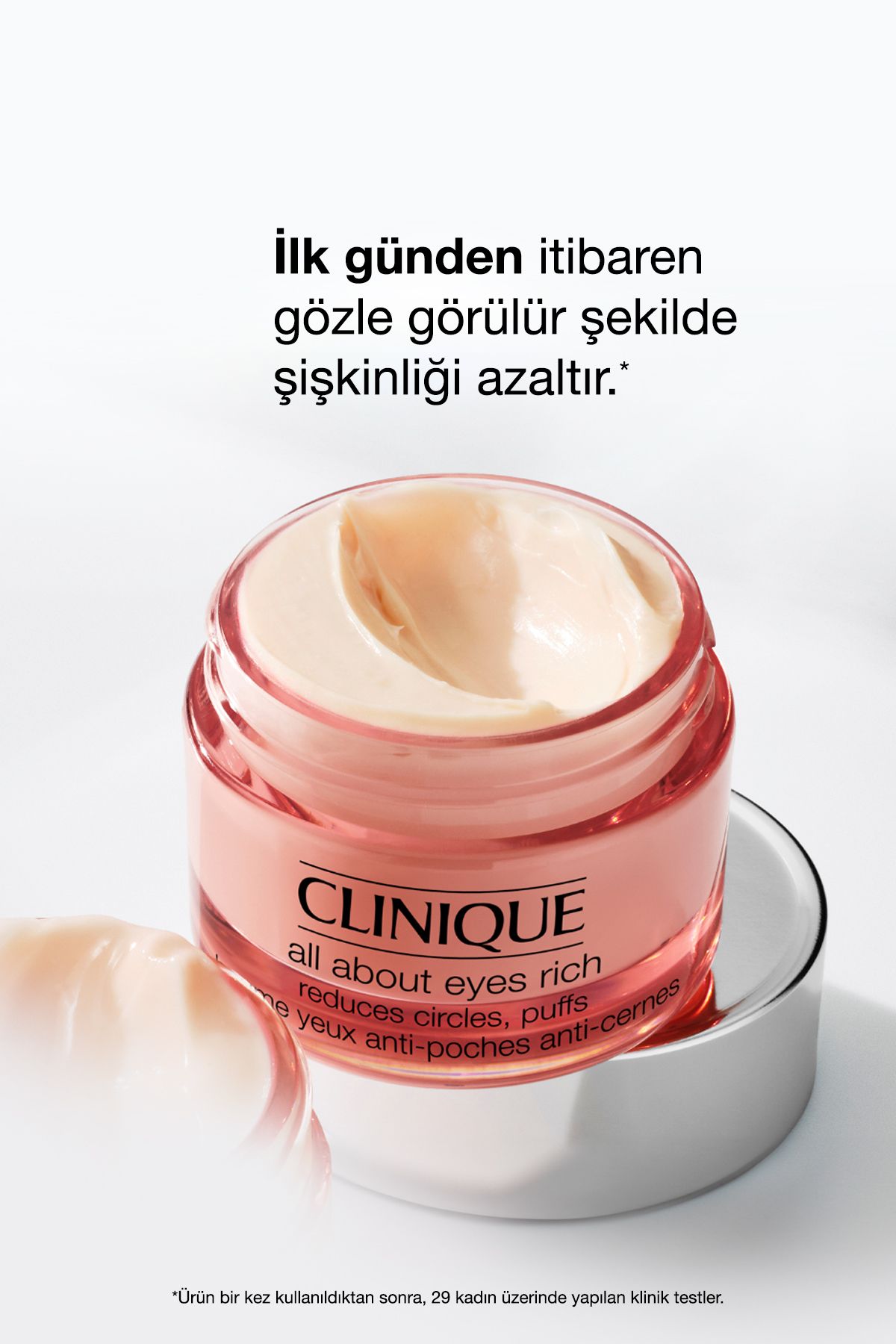 Clinique-All about Eyes Rich ™   - 30ml Intensive Eye Cream, Containing Acid and Caffeine |   Swelling and Dark Circle 3