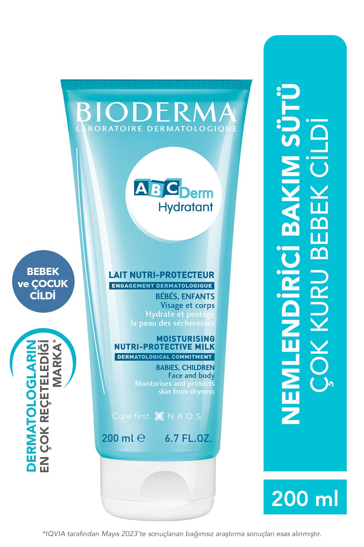 Bioderma-Abcderm Hydratant 200ml 1