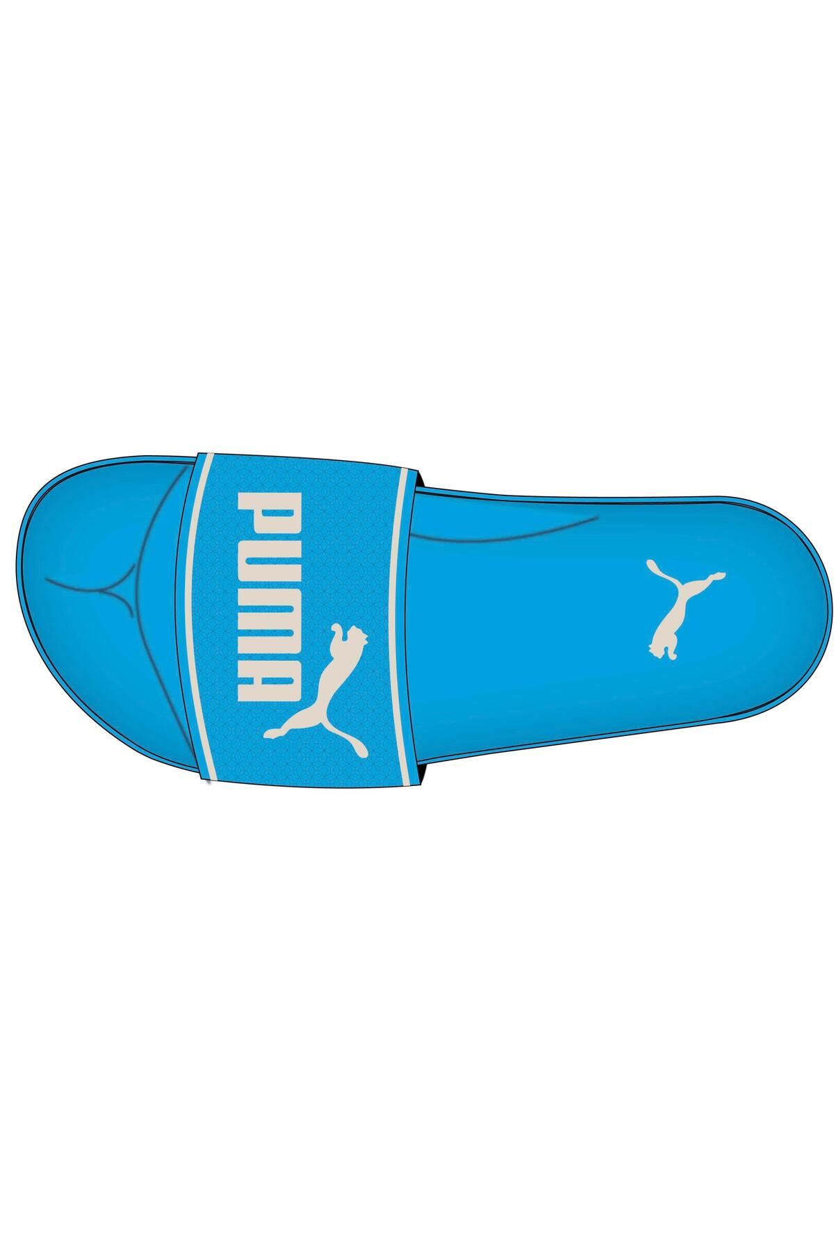 Puma-Leadcat 2.0 Team - Alpine Snow with Foot Track and Printed Appearance for Daily Use 1