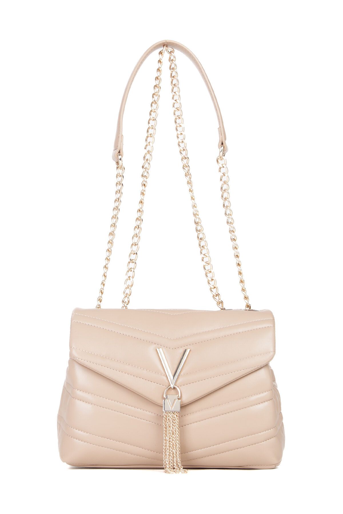 Valentino-TAŠKA PRIVILEGE FLAP BÉŽOVÁ VBS8DN10 4