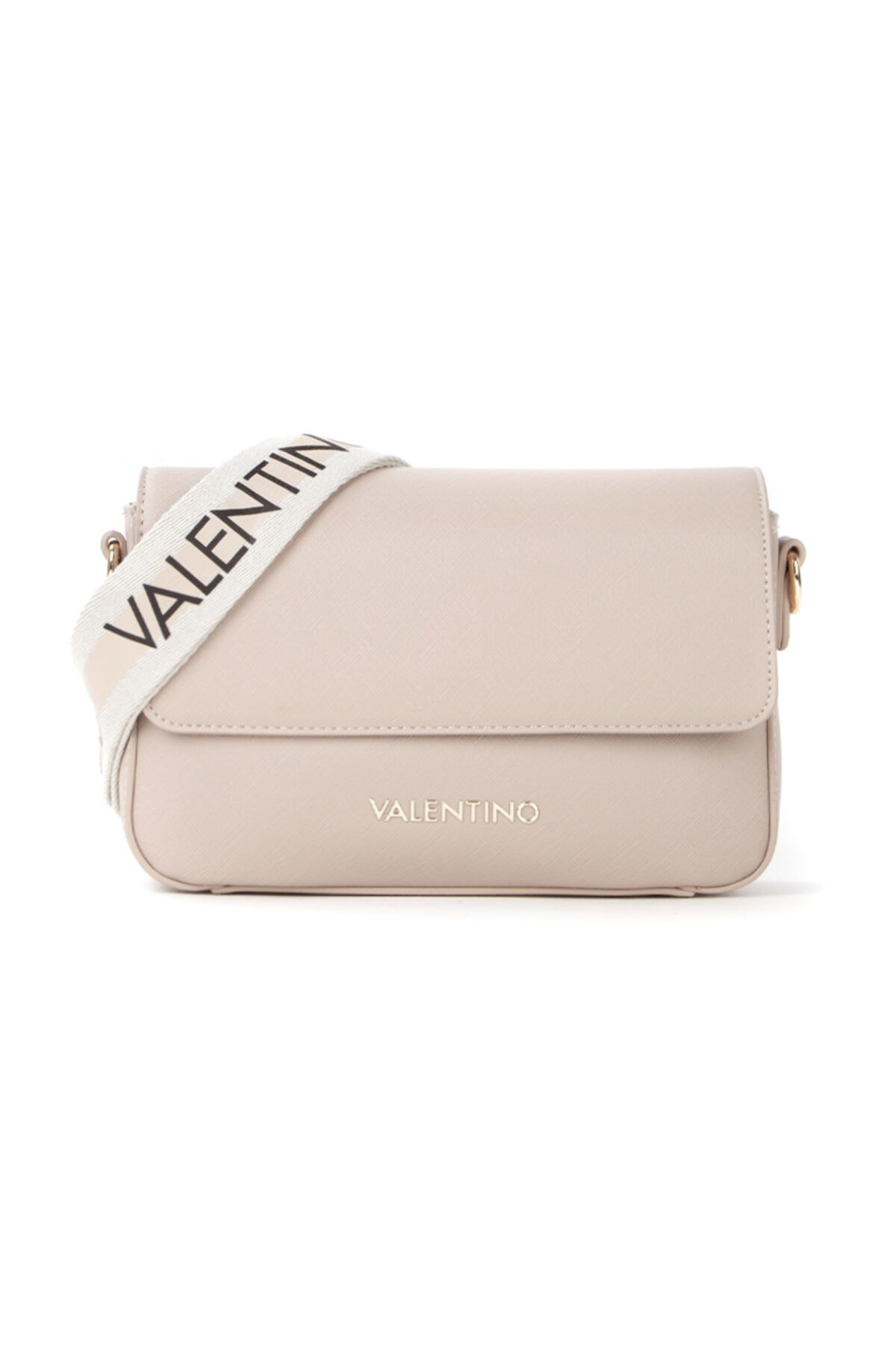 Valentino-TAŠKA ZERO RE FLAP BÉŽOVÁ VBS7B303 1
