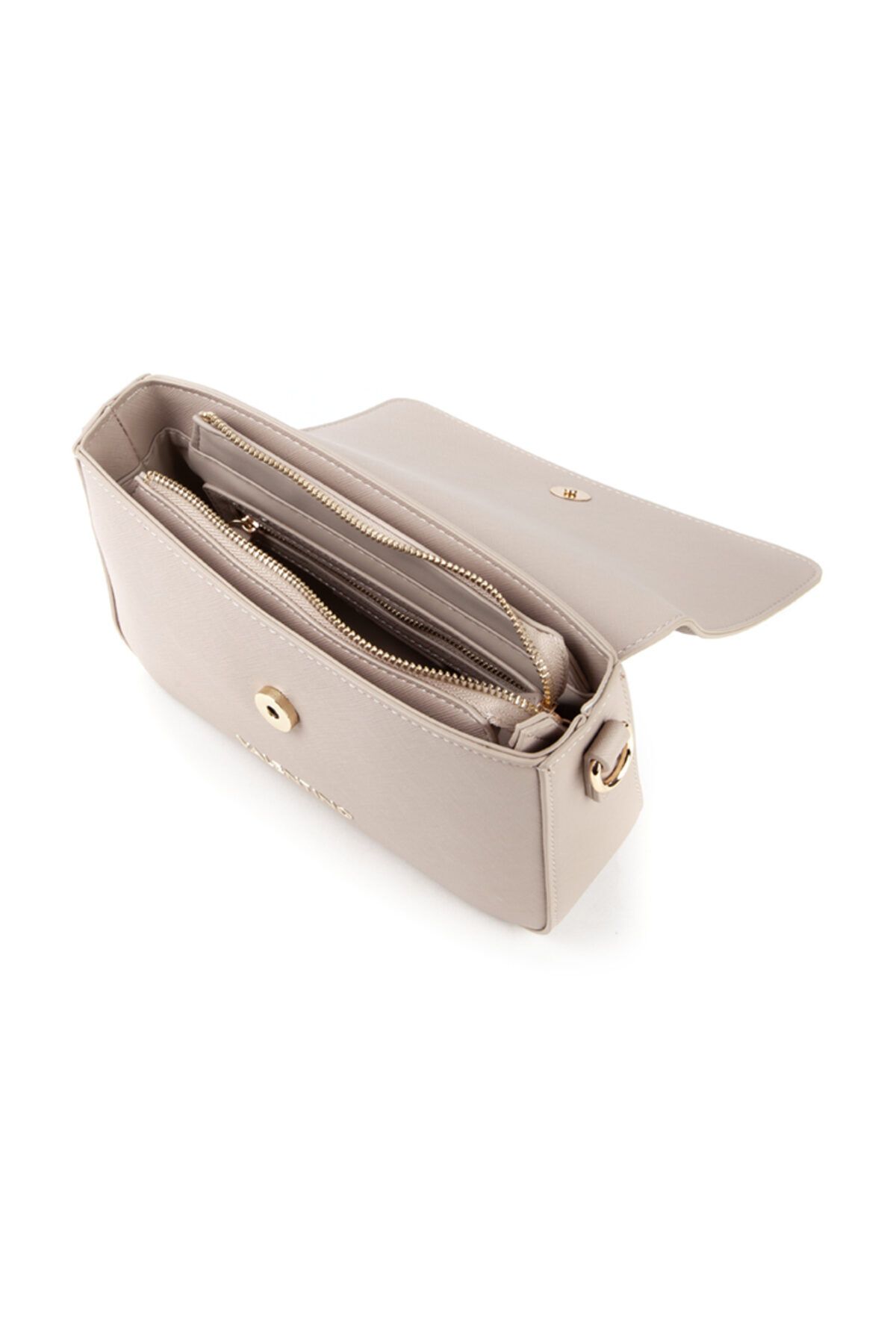Valentino-TAŠKA ZERO RE FLAP BÉŽOVÁ VBS7B303 4