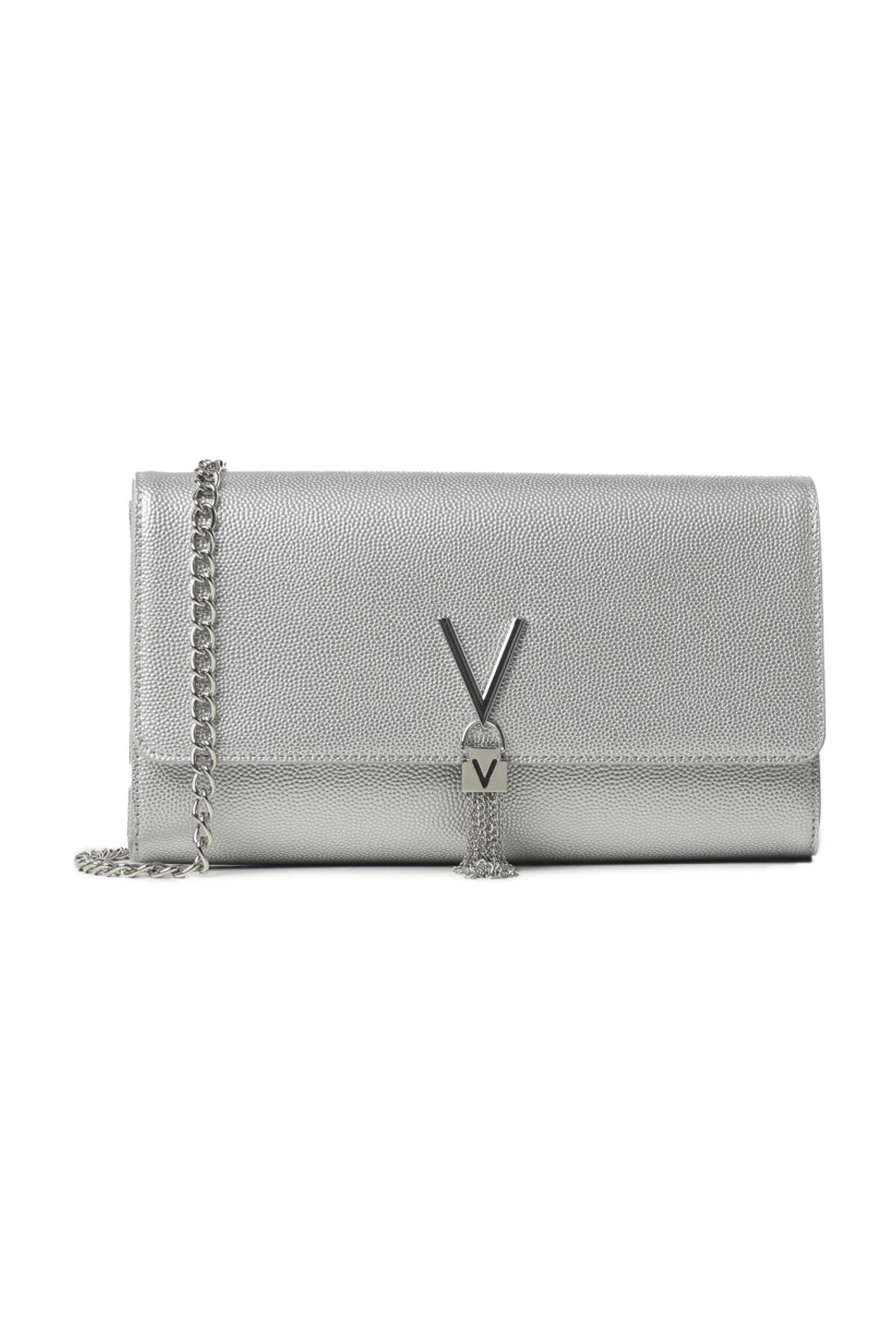 Valentino-DIVINA POCHETTE ARGENTO VBS1R401G 4
