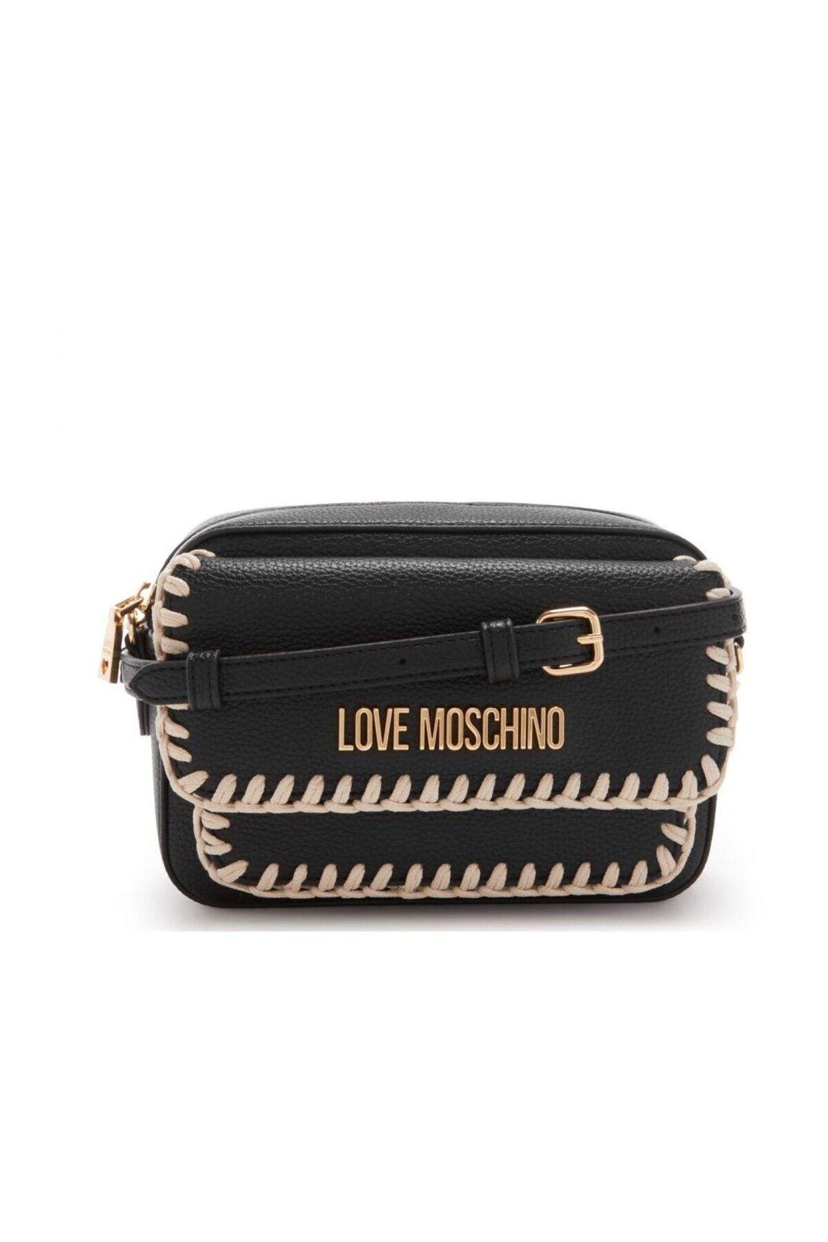 1'ASLAN Moschino Damen'ı Seviyorum Umhängetasche Schwarz Jc4106pp1ilj100a Kobieta - One Size
