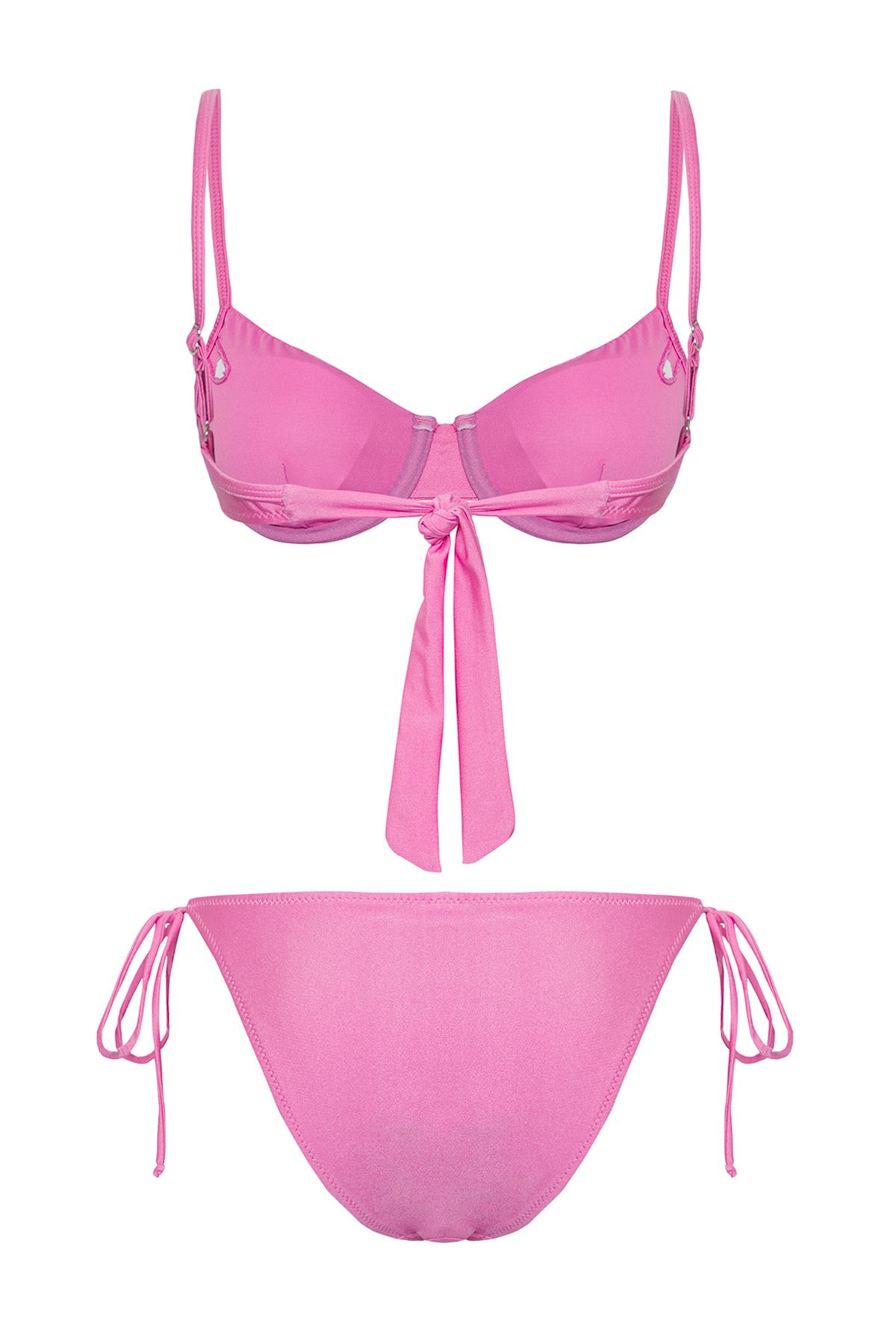 Trendyol Collection-Balconette Pink Bikini Set - Tbess25Bt00083 6