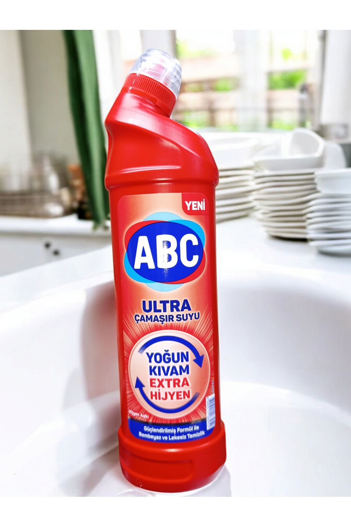 ABC ULTRA ÇAMAŞIR SUYU, Yoğun Kıvam-Extra Hijyen (750ML)-Hijyen Aşkı