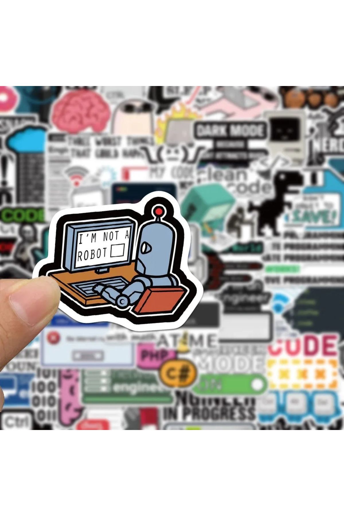 Choice-10/30/50pcs Funny Programming Stickers Java Cloud Language Internet Decals DIY Skateboard Luggage... 4