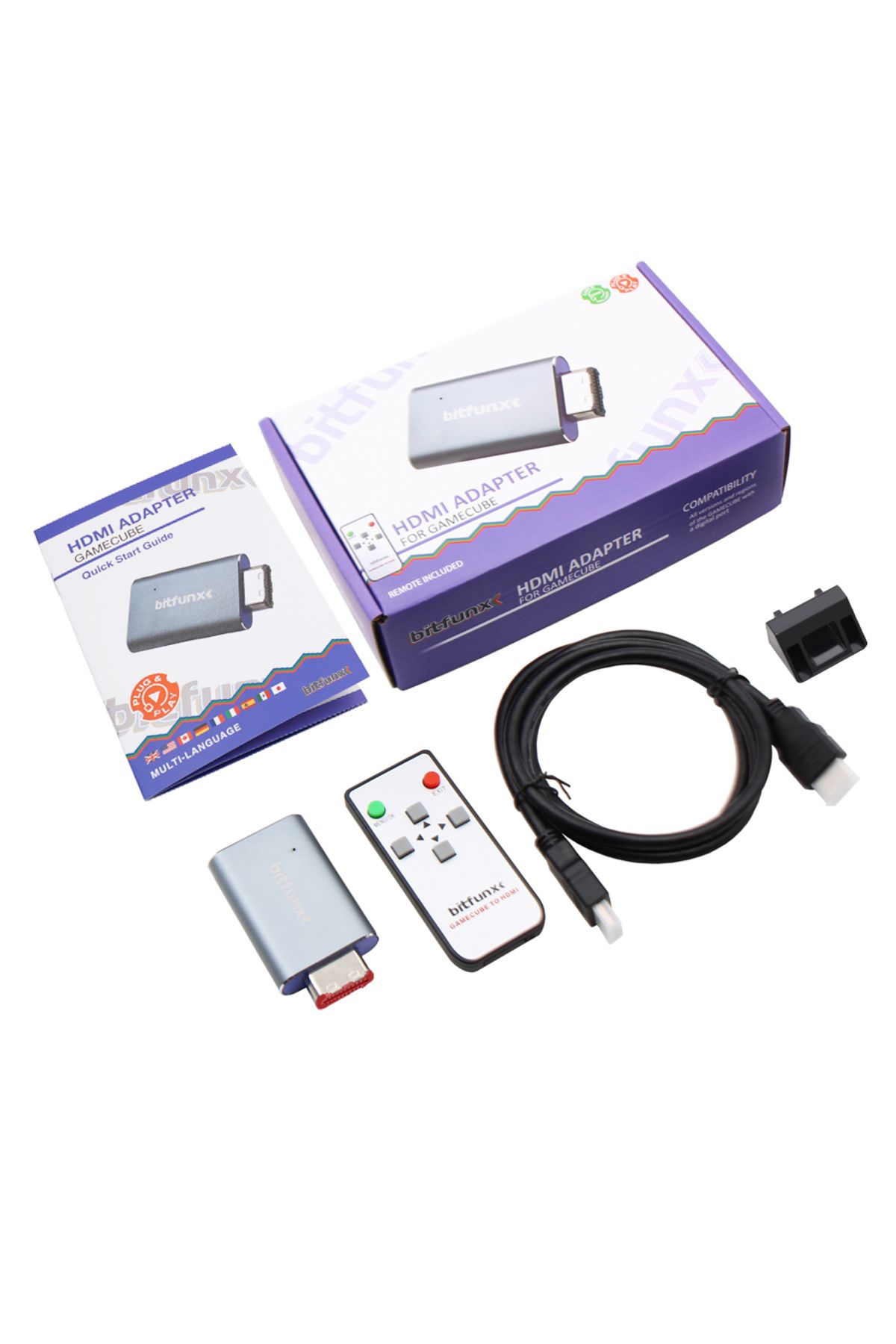 Choice-Bitfunx GC Video HDMI Adapter Digital AV to HDMI GC2HDMI for Nintendo Gamecube NGC DOL-001 Game C... 1