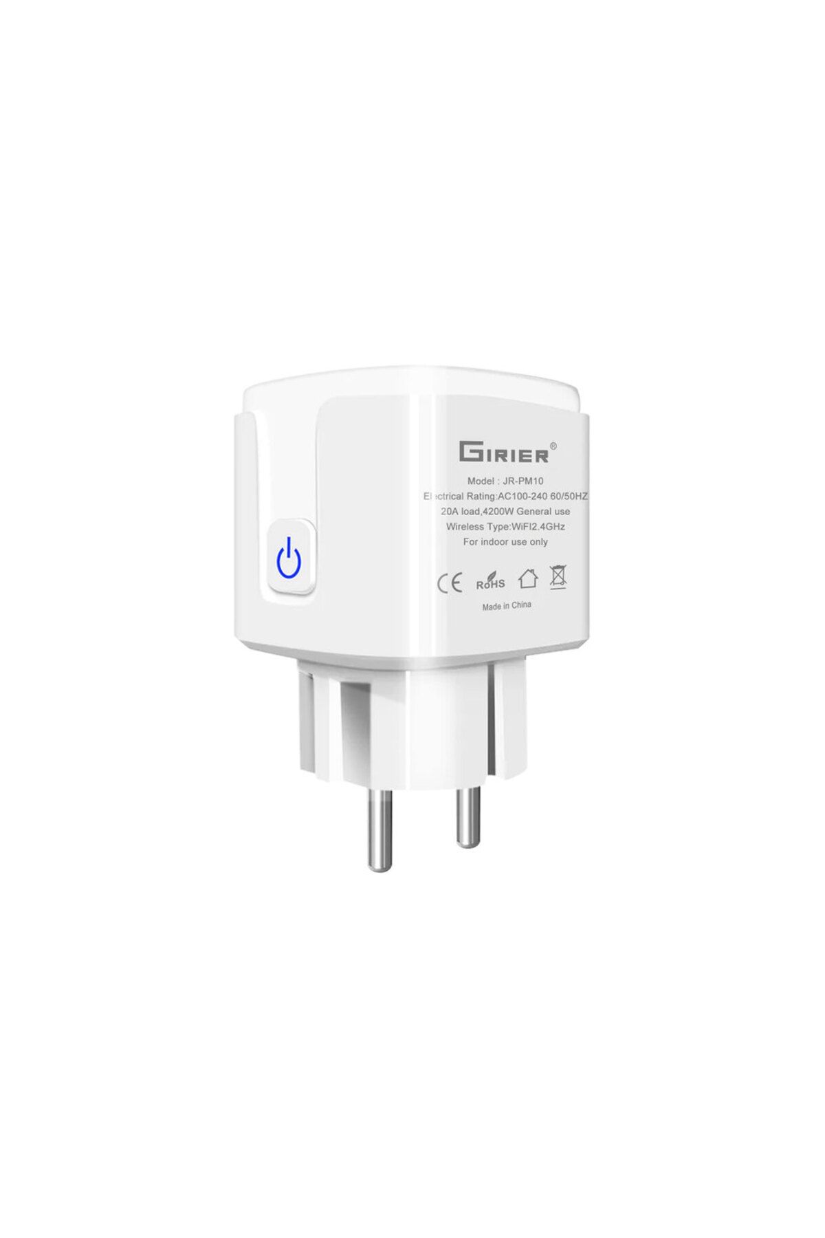 Choice-Wi-fi Eu Plug 20a Girier Tuya Wifi Smart Plug 20a Eu Smart Socket Outlet With Power Monitor Timer Fu 1