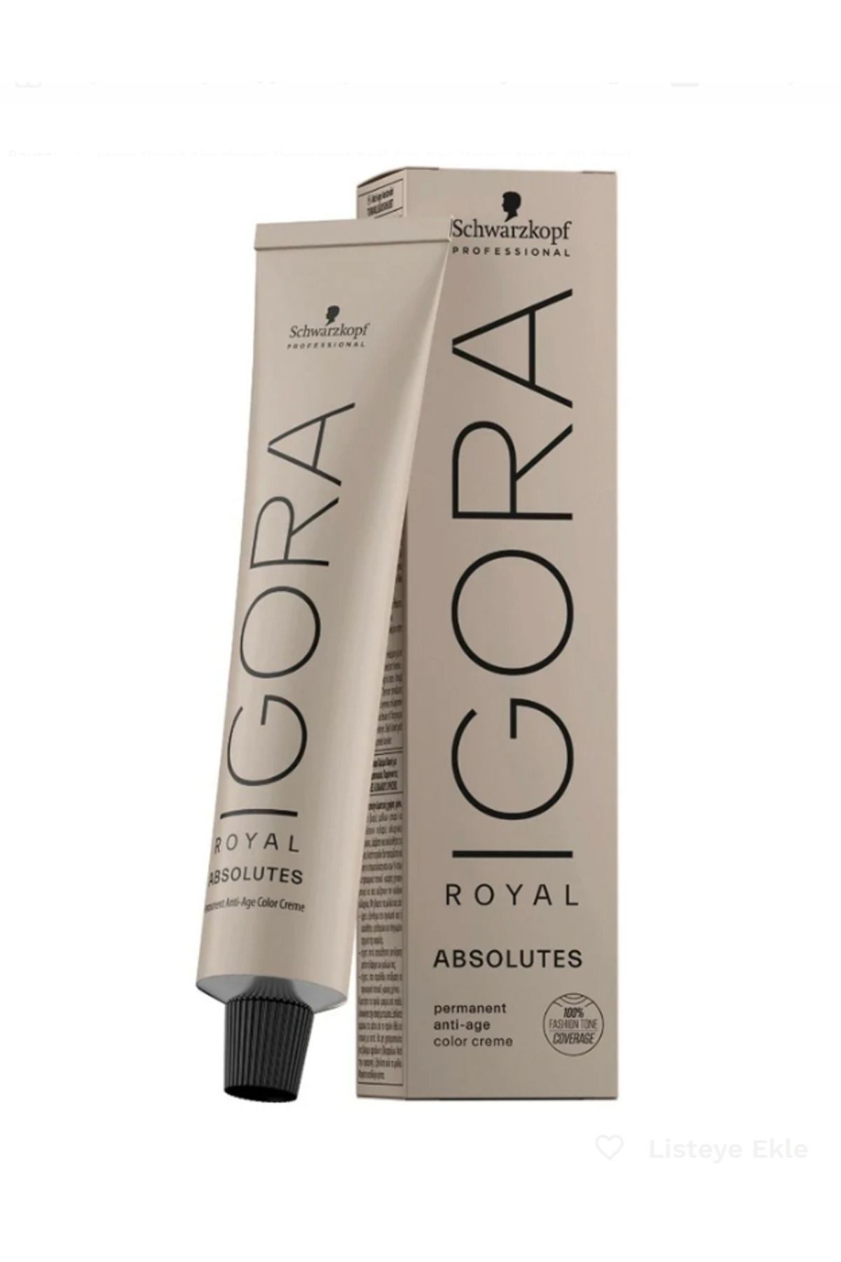 Igora Royal Absolutes Permanet Anti Age Saç Boyası No: 9-60 60ml