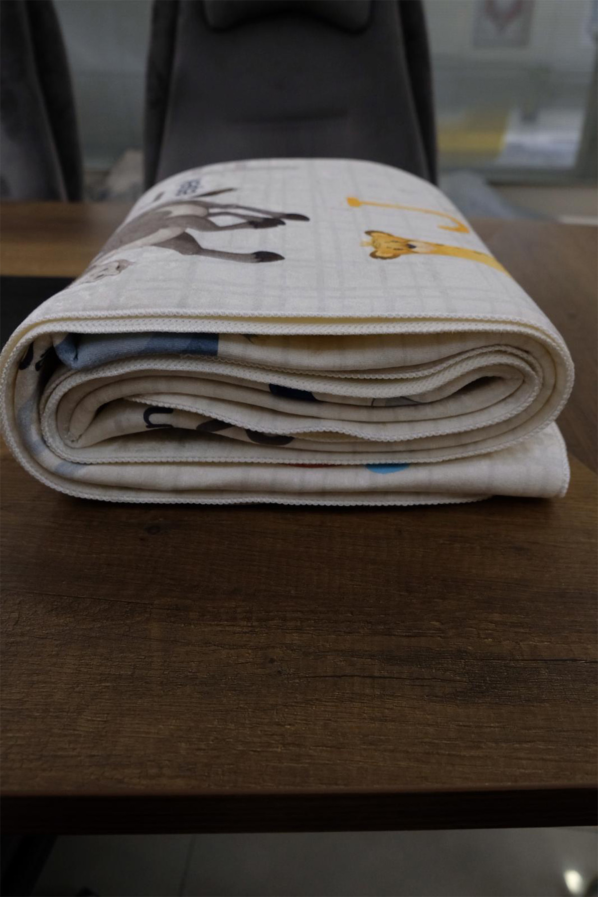 aymira home Katlanabilir Oyun Matı Halısı Türkçe Ingilizce Kelime Öğrenme Premium Çocuk Bebek Odası fotoğrafı 5 (önizleme)
