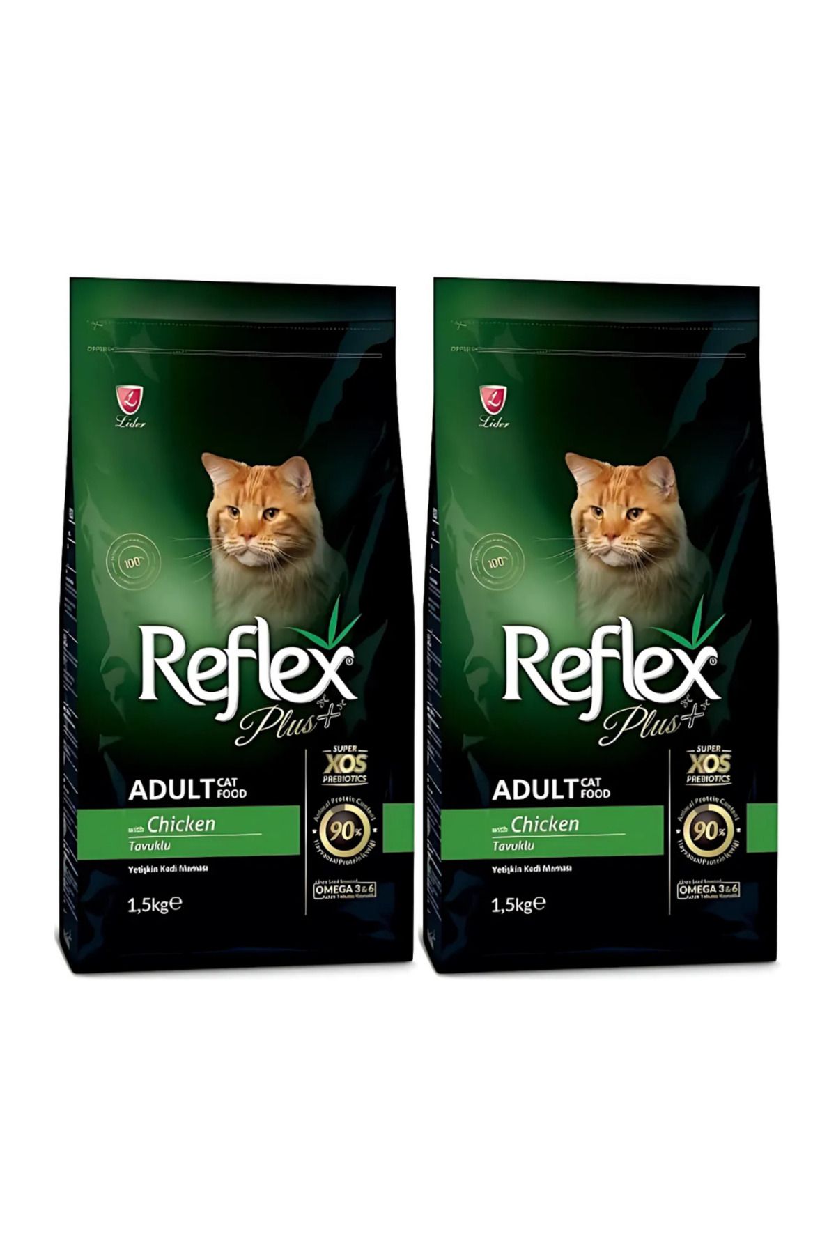 Reflex Plus Tavuk Etli Yetişkin Kedi Maması 1.5 Kg (2 Adet)