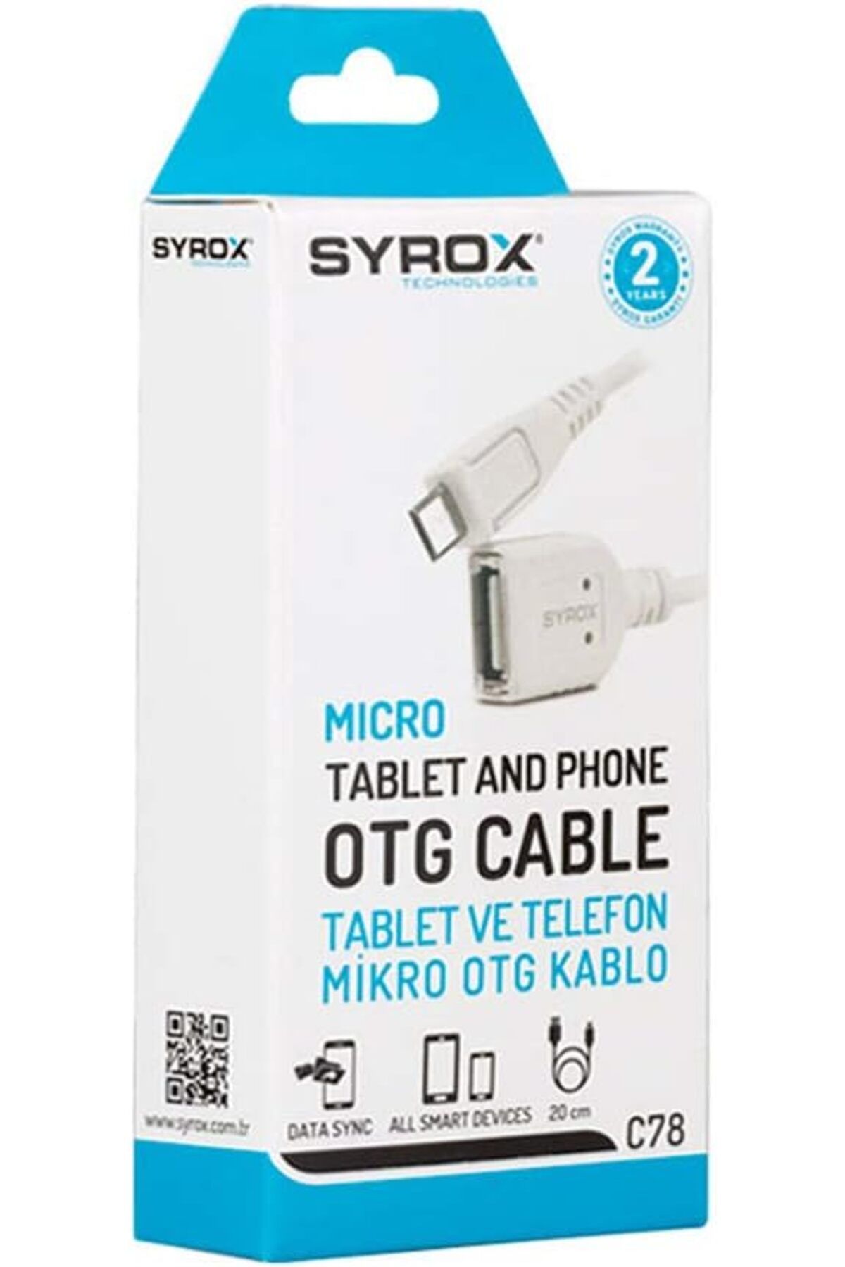 STOREMAX efshopx C78 Micro Usb Otg Kablo, STANDART New Desing 1002192