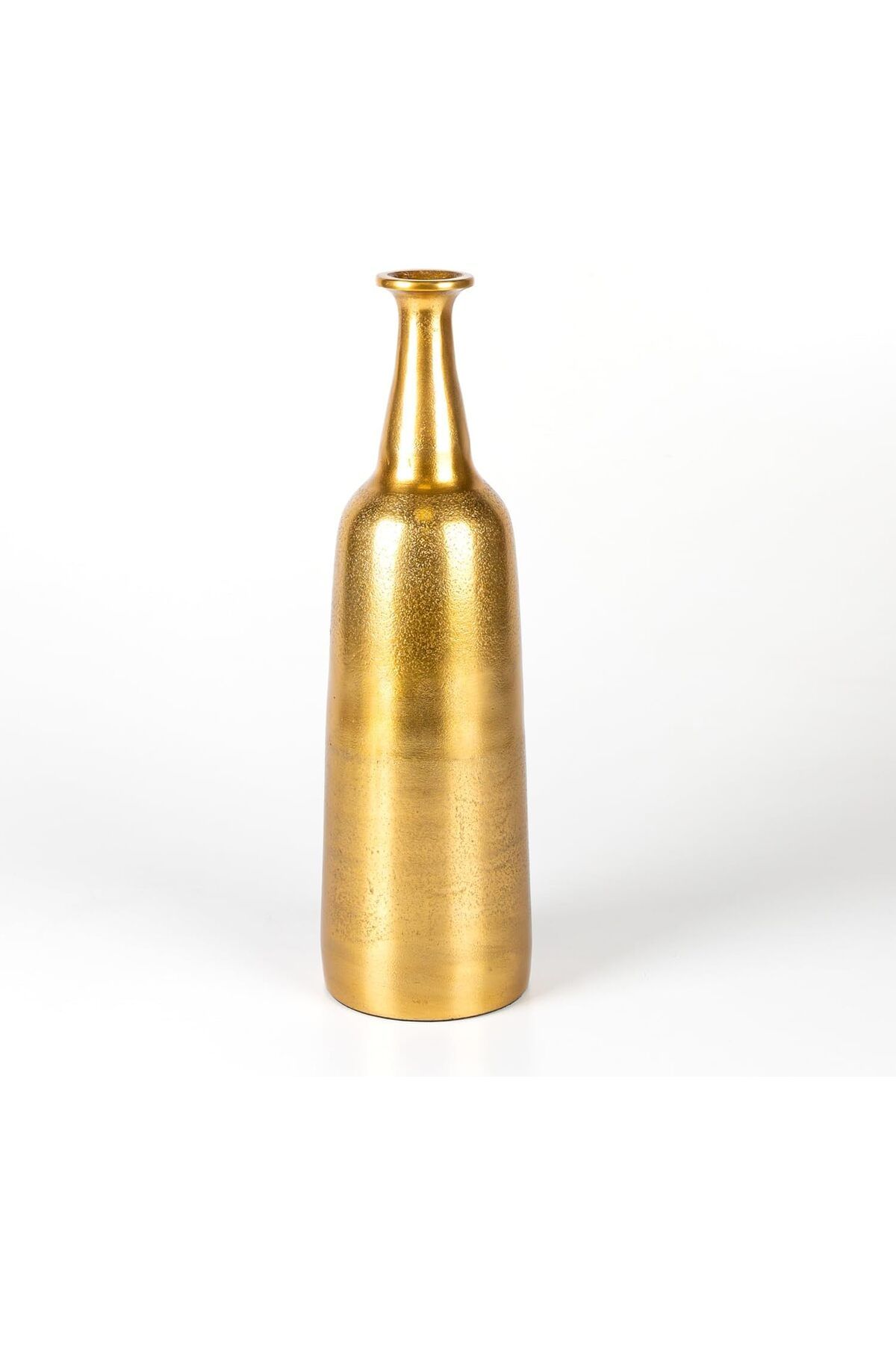 STOREMAX buystoremx Dekoratif Metal Vazo Gold 11x39x11 Cm. newstar 1051066