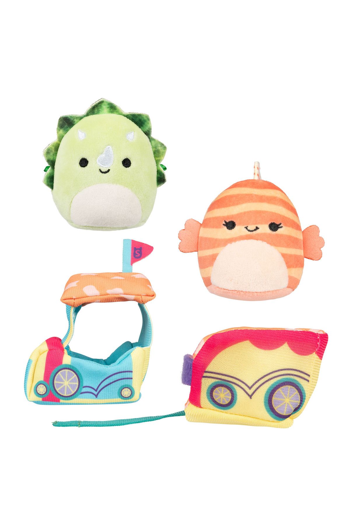 Squishmallows Micromallows 2 Figür + 2 Aksesuar Seti MM0015