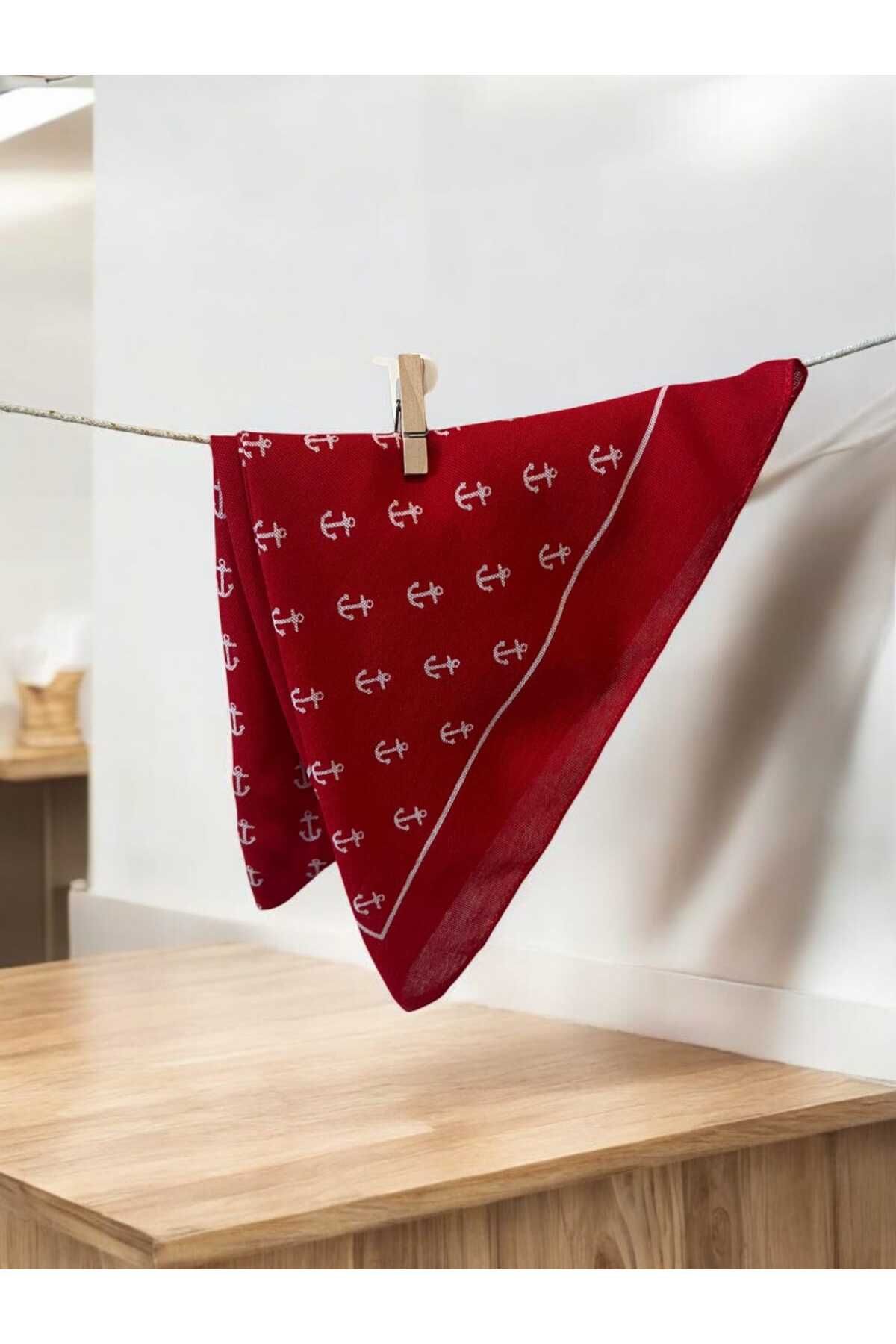 shop Kırmızı Desenli Bandana