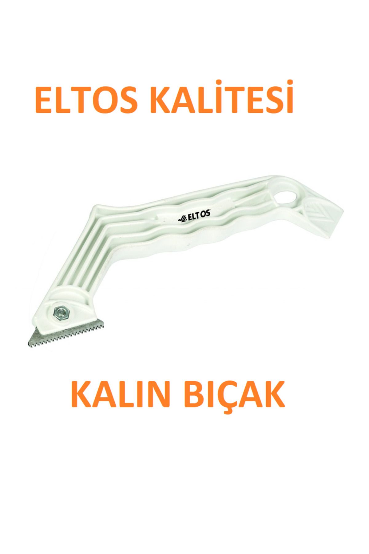 Eltos (İZELTAŞ YAN MARKASI) DERZ KAZIMA APARATI PLASTİK KALIN UÇLU SAĞLAM 1 ADET