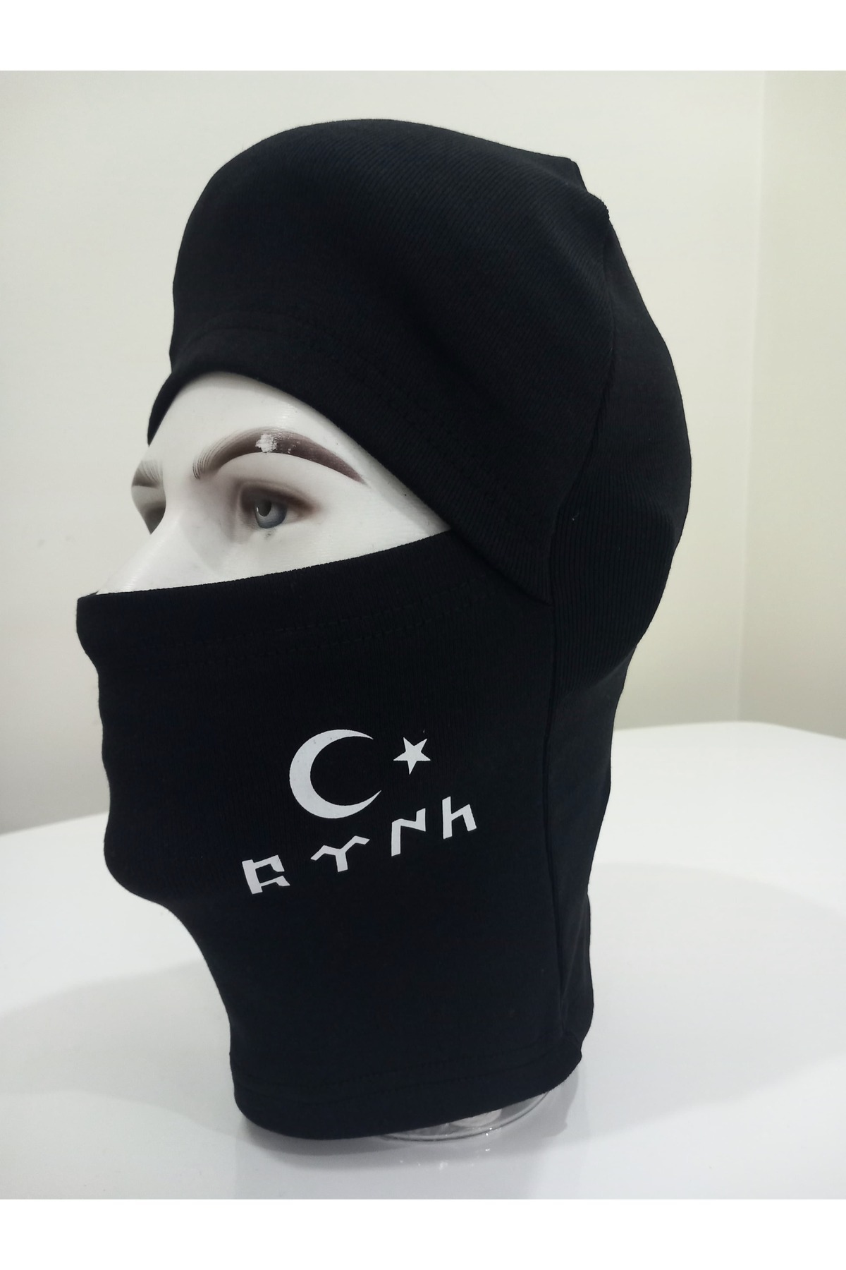 Universal Termal Baskılı Kar Yüz Maskesi Rüzgar geçirmez Bayan Erkek Balaklava kask içi