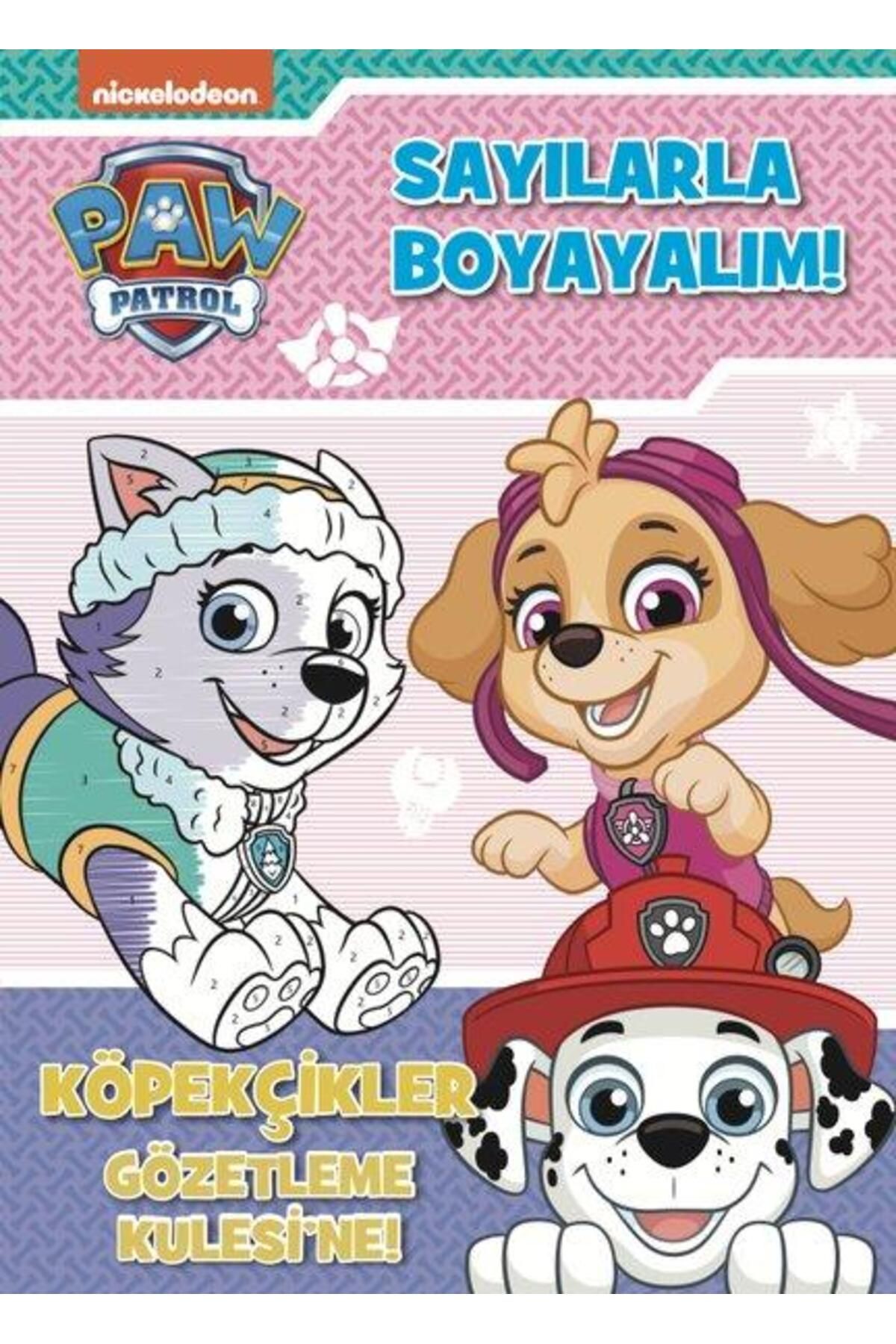 Beta Kids Yayınları Paw Patrol Sayılarla Boyayalım