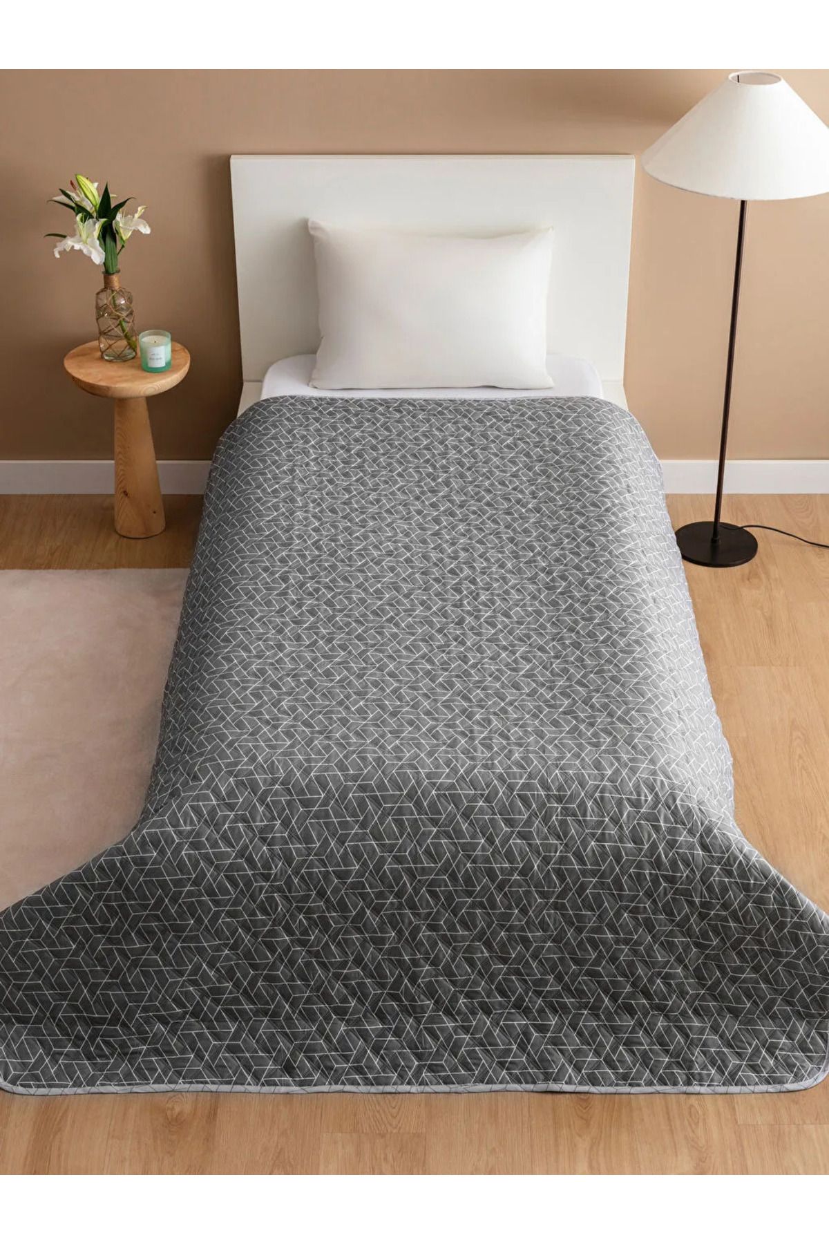 LC Waikiki-Lcw Home Mixed Patterned Single Bedspread 160X220 cm 3
