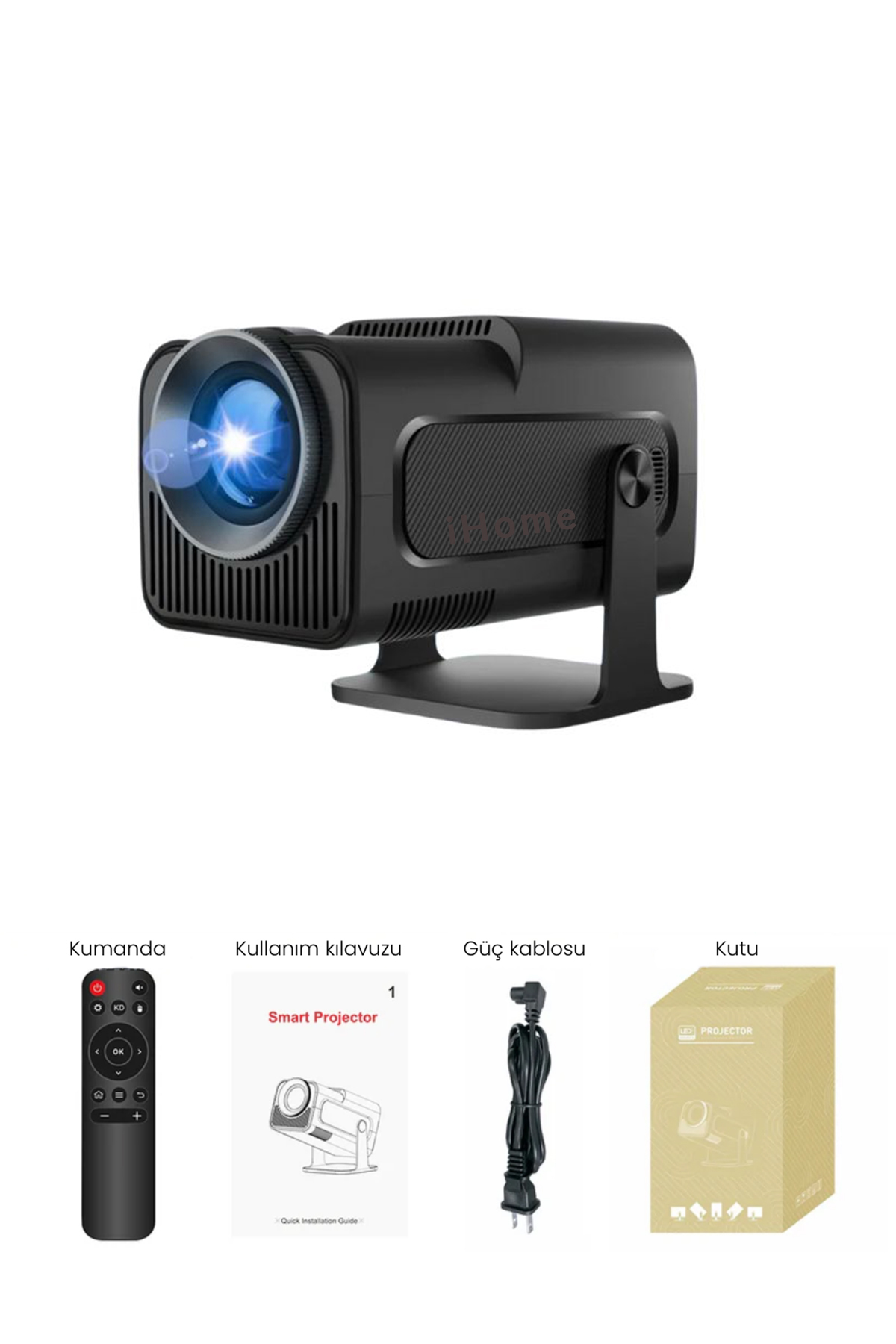 iHome HY320 Mini Pro Taşınabilir Android Projeksiyon Wifi Akıllı