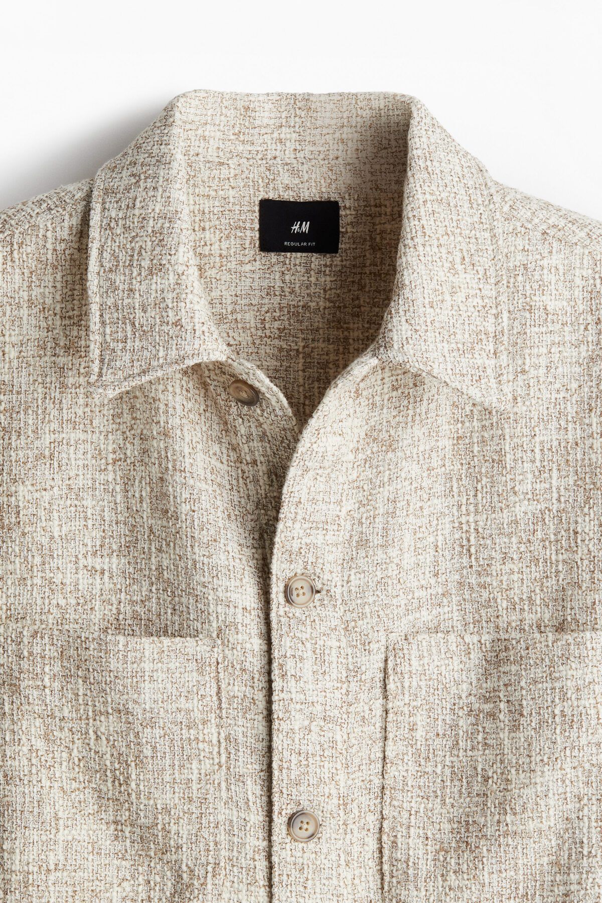 پیراهن / بلوز دکمه دار نود مردانه مناسب است اورجینال H M H&M