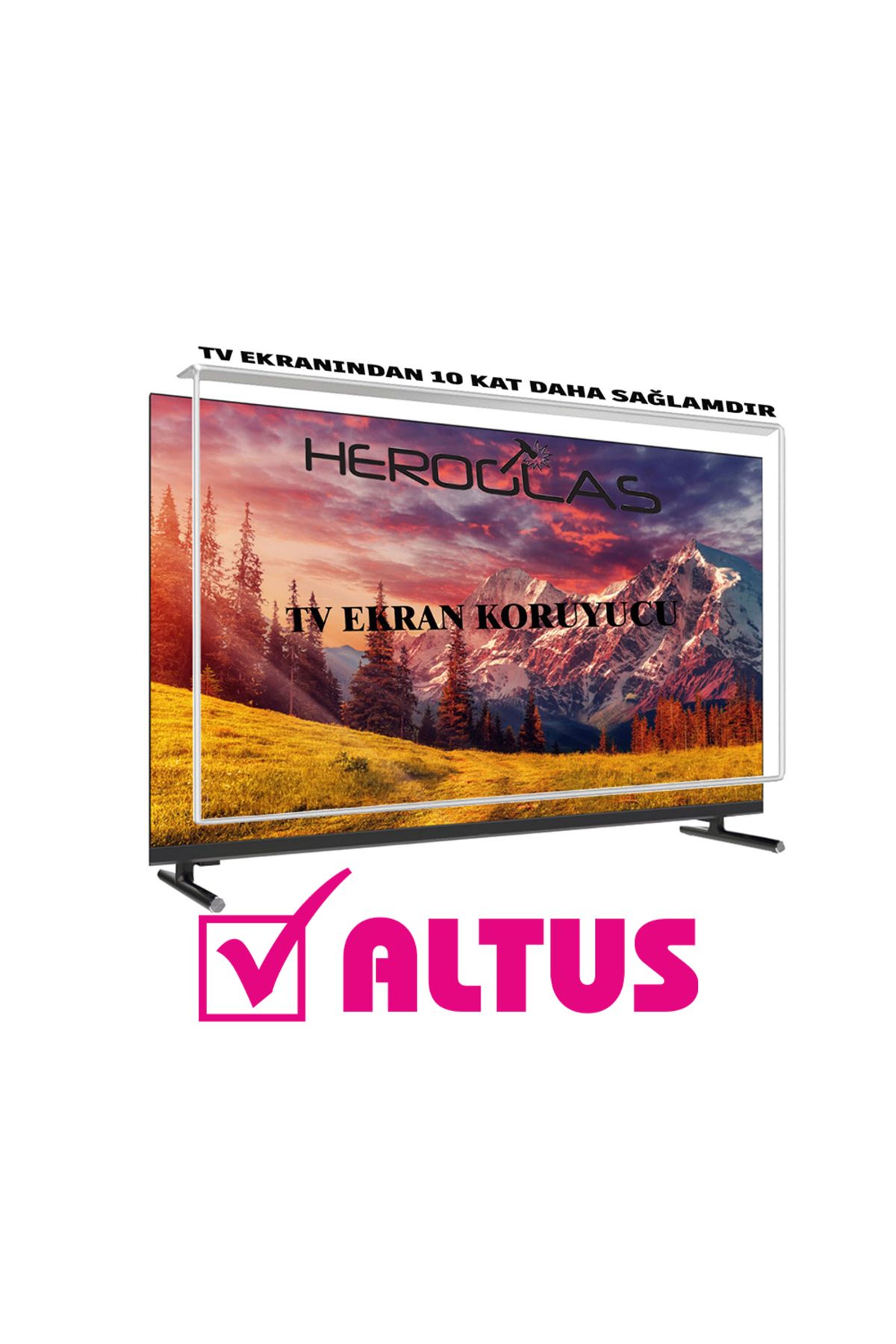 HEROGLAS ALTUS     AL43L 6925 4B 43İNÇ TV EKRAN KORUYUCU