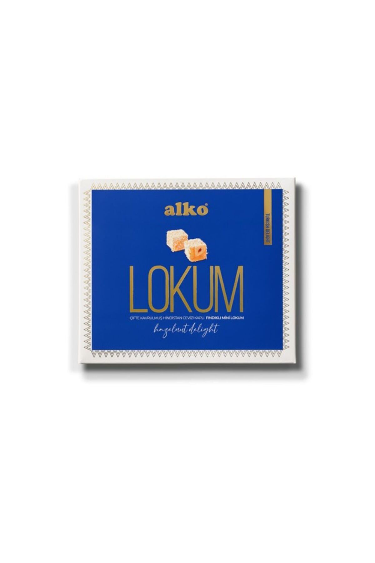 Alko Şekerleme Çifte Kavrulmuş Fındıklı Mini Lokum 200 gr