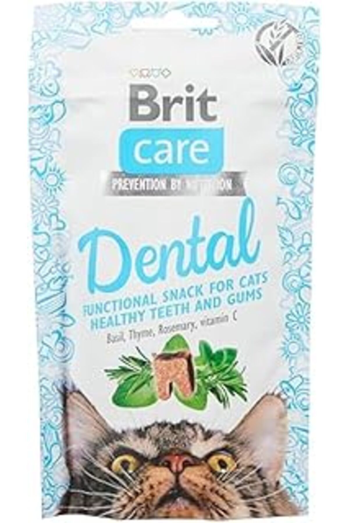 ZUHUDİ Brit Care Functional Snack, Sağlıklı Dişler Ve Diş Etleri İÇin, Tahılsız, Fonksiyonel Kedi Ödülü, 5