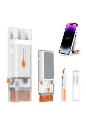 Deppo Trend Çok Fonksiyonlu Katlanabilr Telefon Standı Telefon/Airpods/Kulakl...