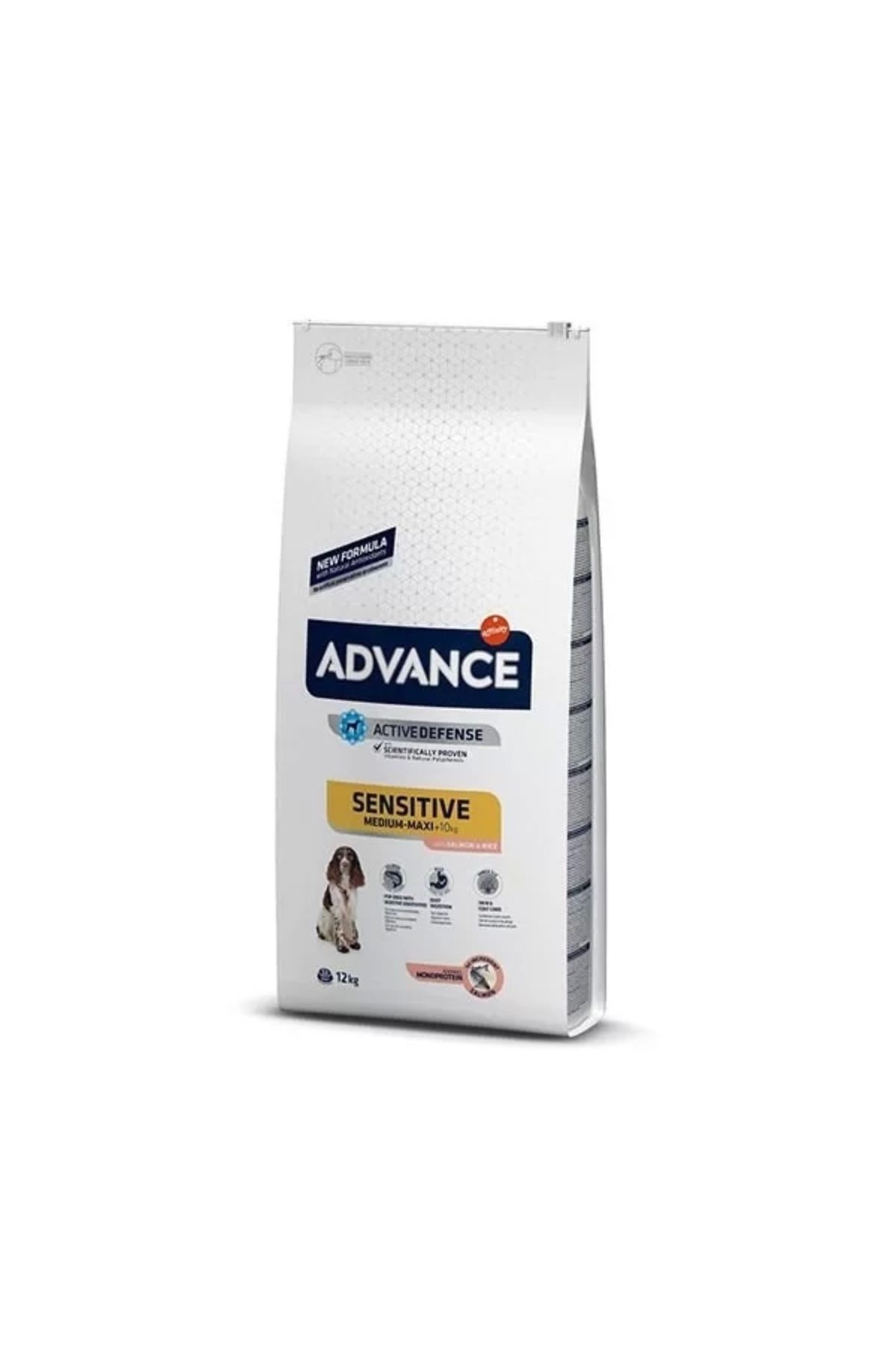 Advance Sensitive Somonlu Hassas Yetişkin Köpek Maması 12 Kg