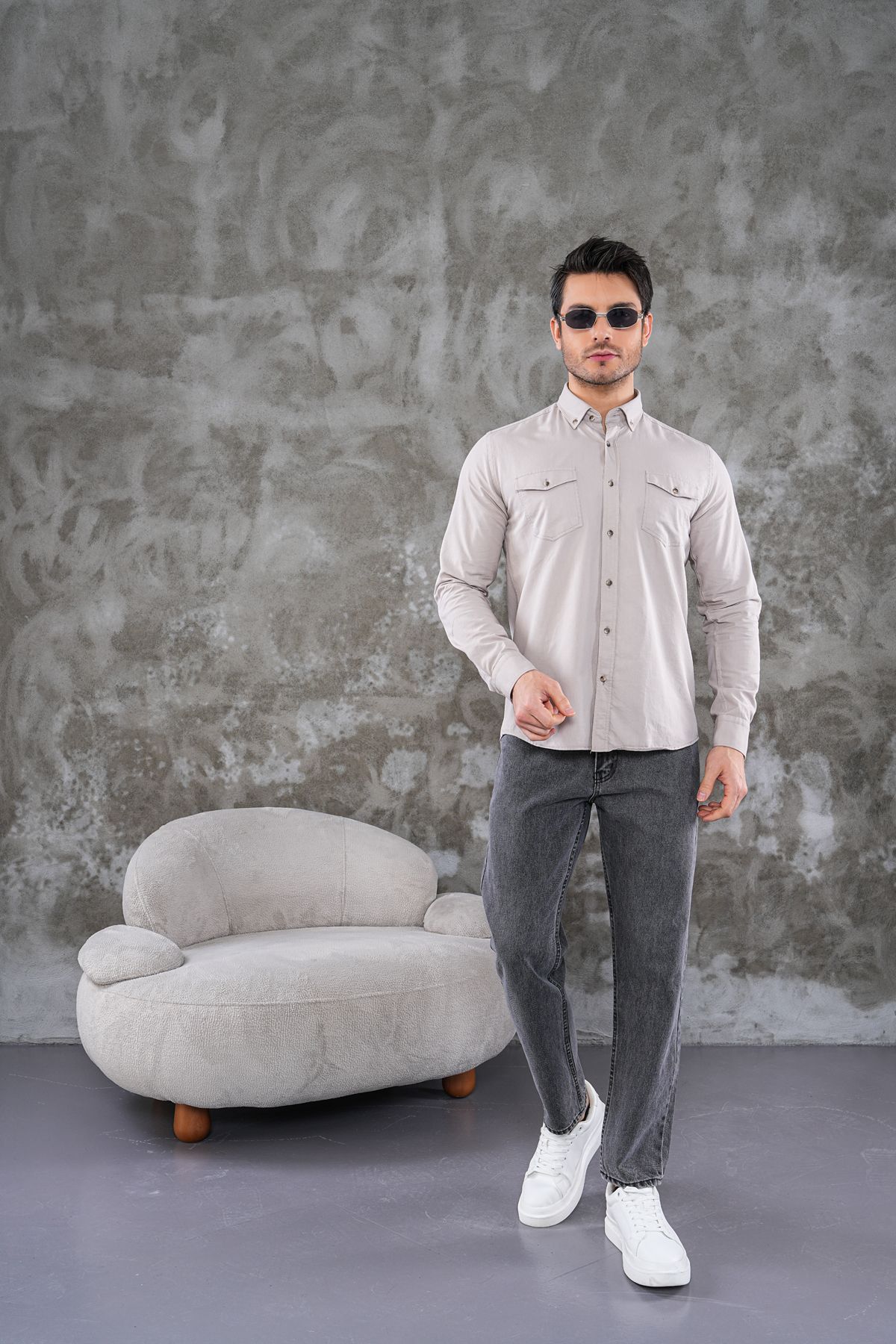 youknitwear you Como Spain Stayle Cotton Shirt