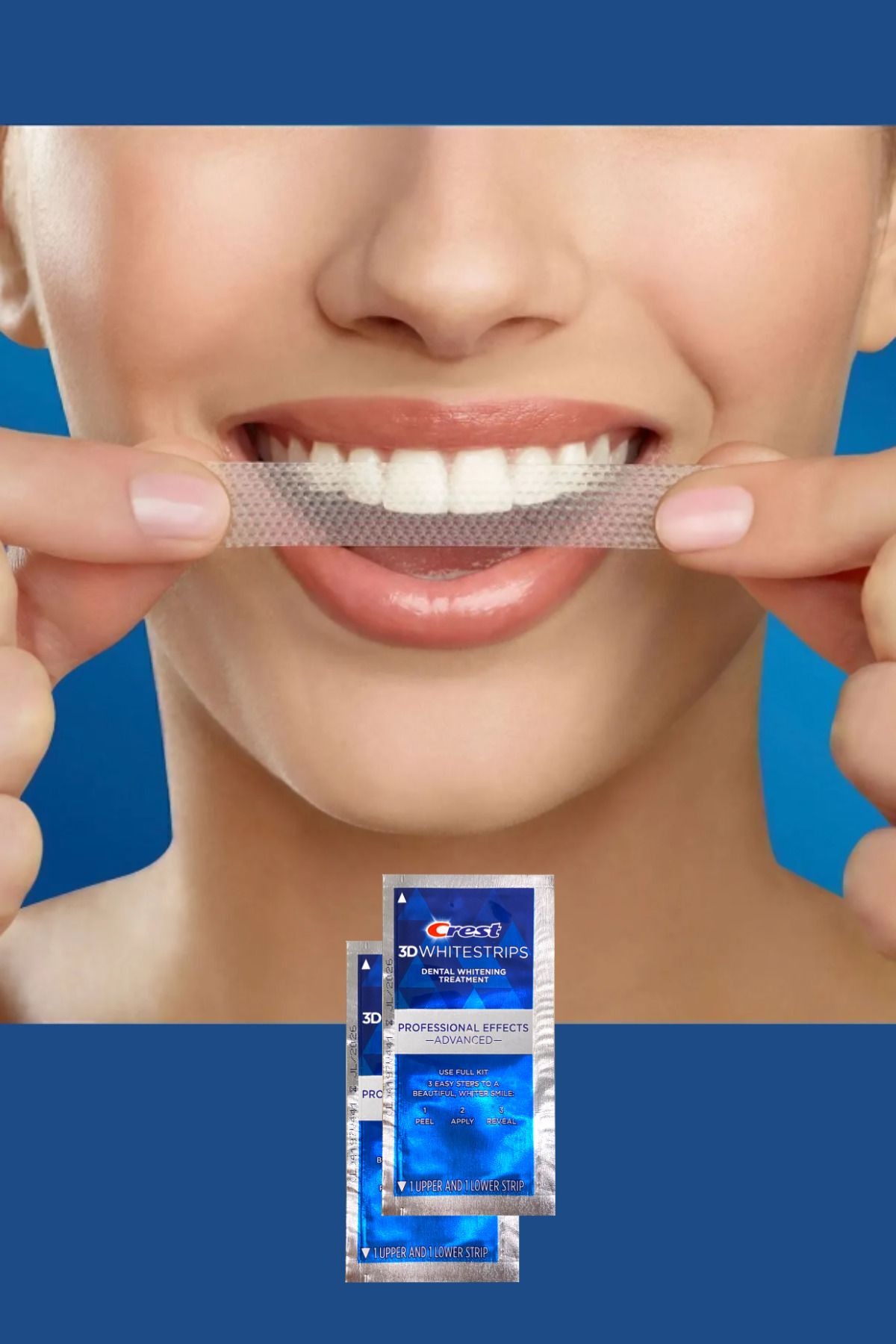 CREST-3D Whitestrips Professional Effects Advanced (2 Pack / 4 Bands) 3