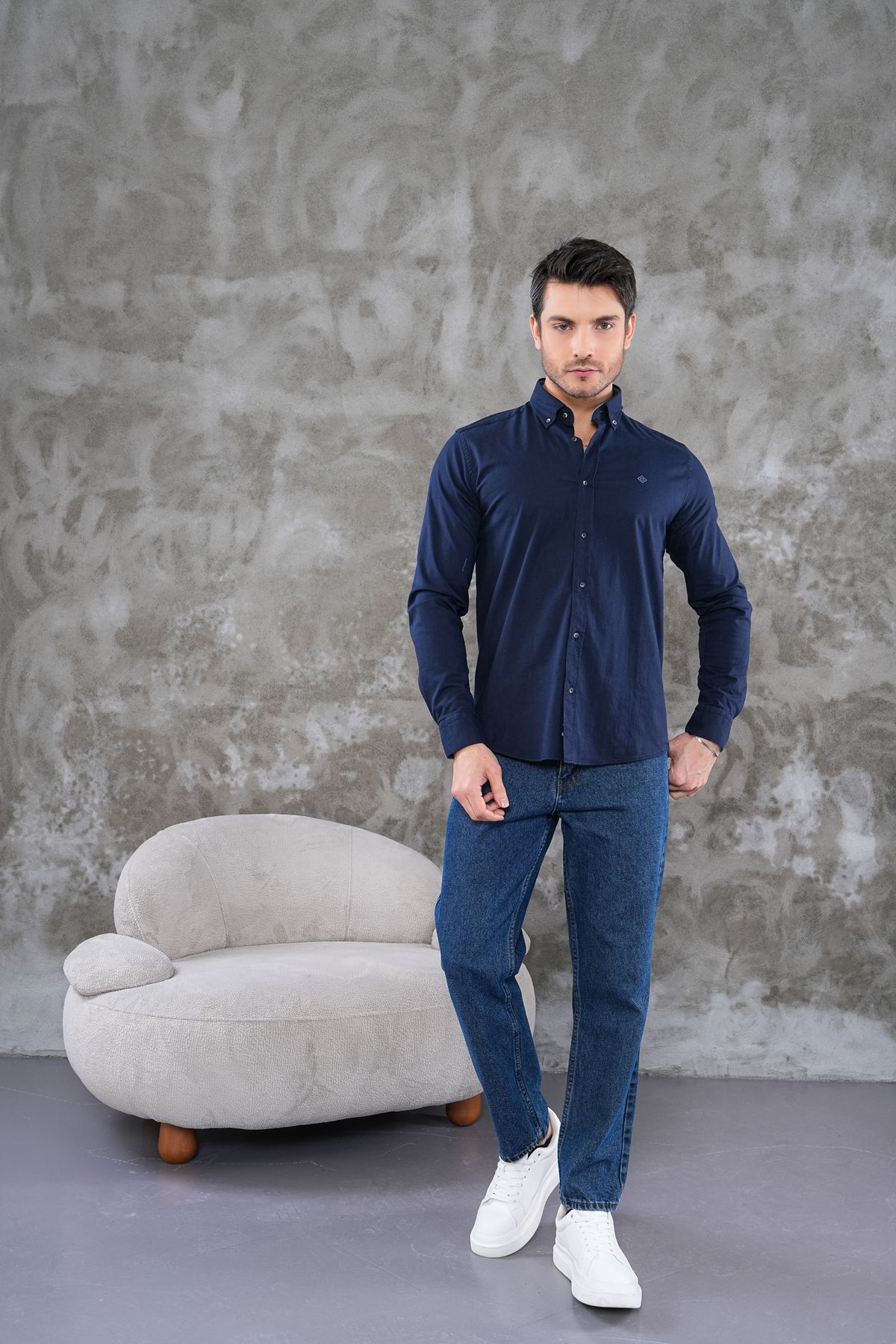 youknitwear you Riera Spain Stayle Cotton Shirt