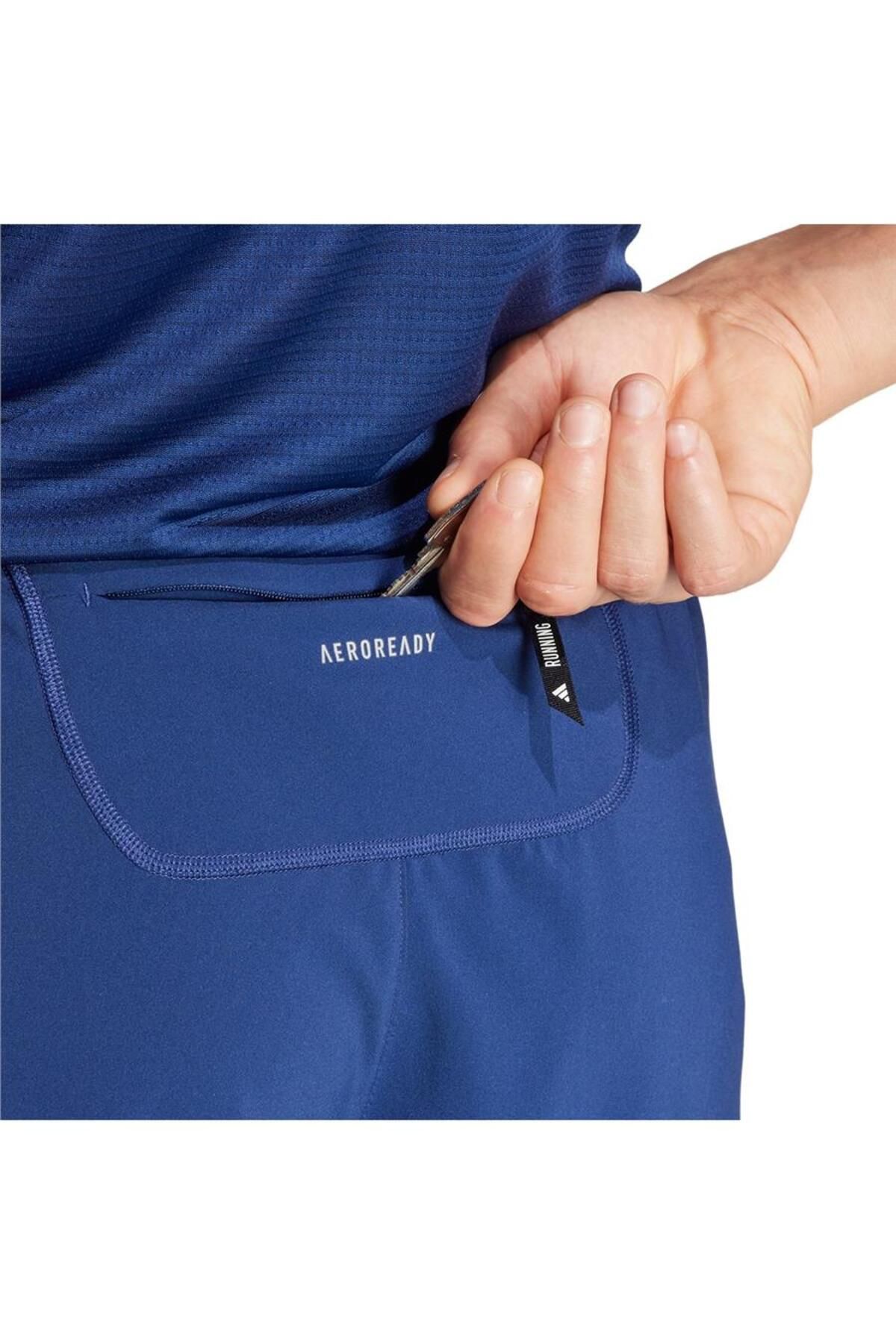 adidas-Otr B Krátké pánské modré šortky Iy0706 5
