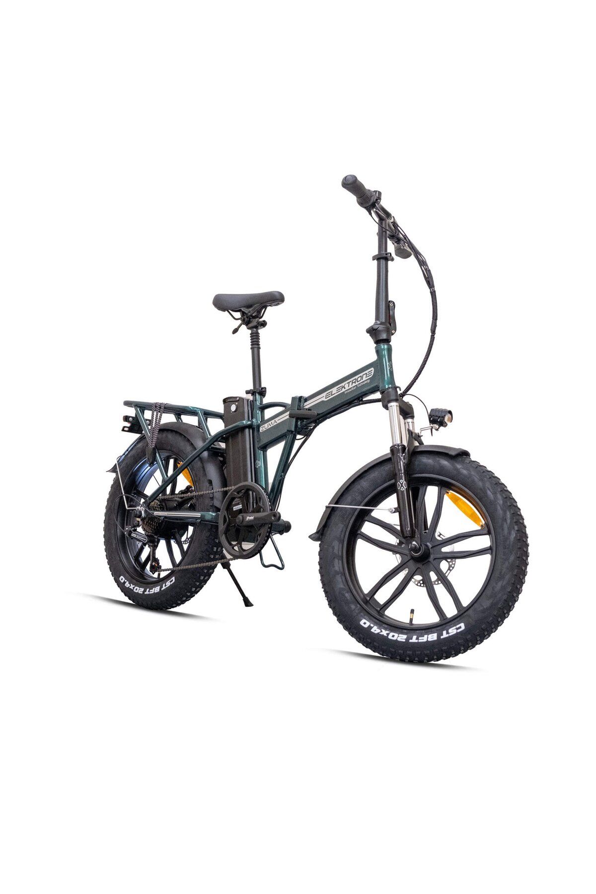 Kron ELEKTRONE ZUMA E-BIKE FATBIKE 20 KATLANIR SİYAH-GRİ