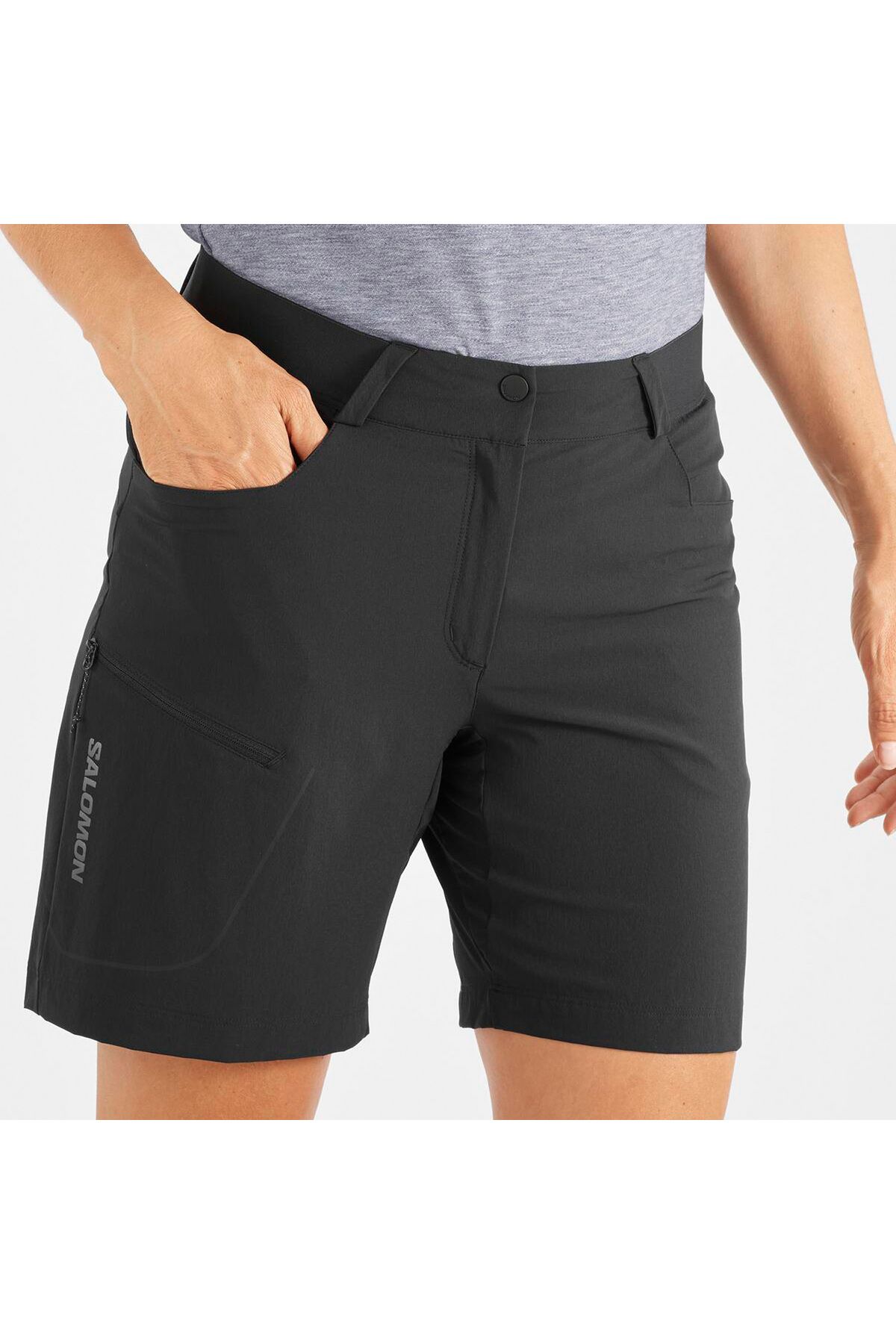 Salomon-Wayfarer Shorts W Deep Black// Shorts Lc2097400 3