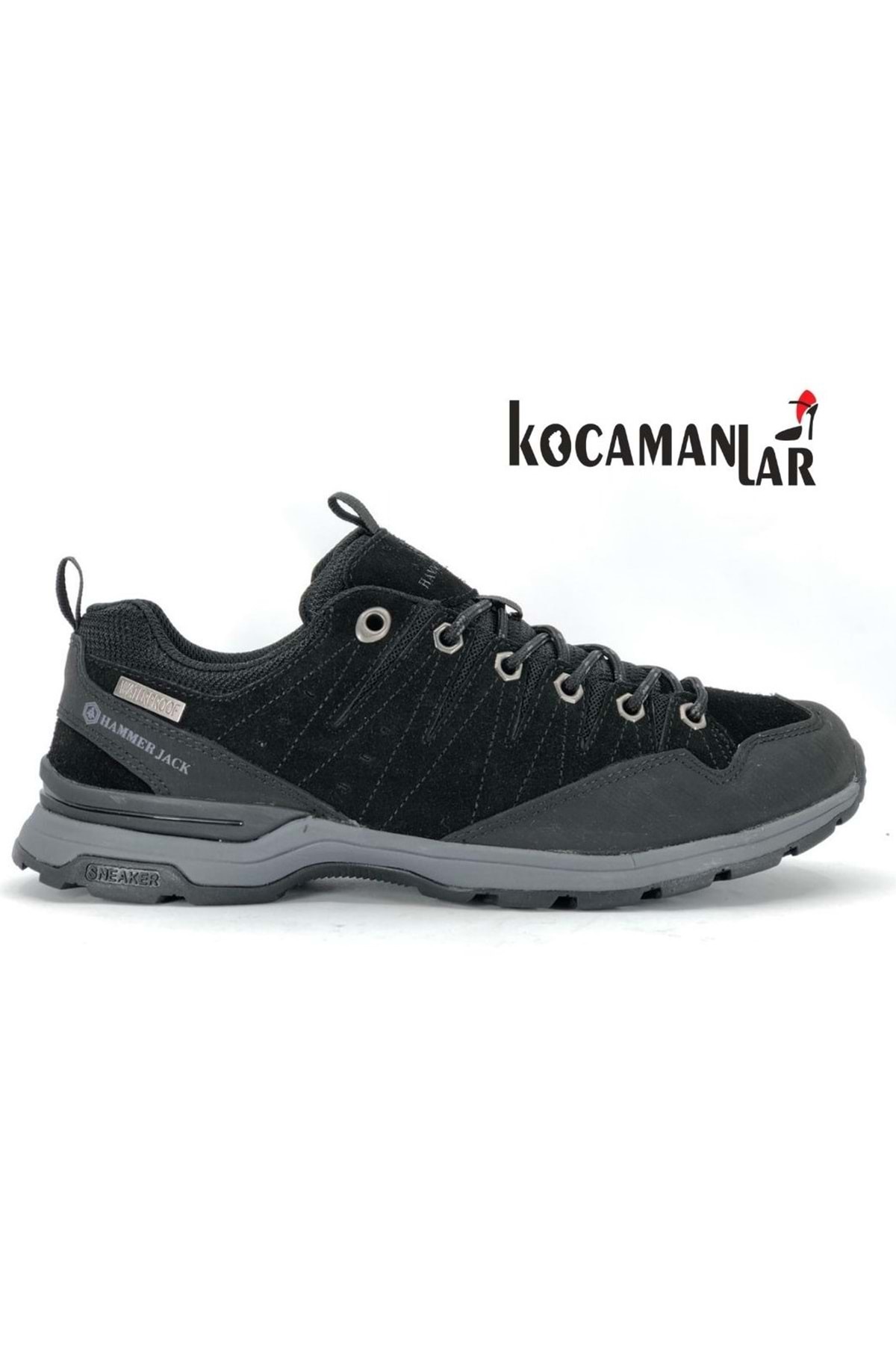 Hammer Jack 101-23134 Vukong Outdoor Deri Erkek Spor Ayakkabı SİYAH