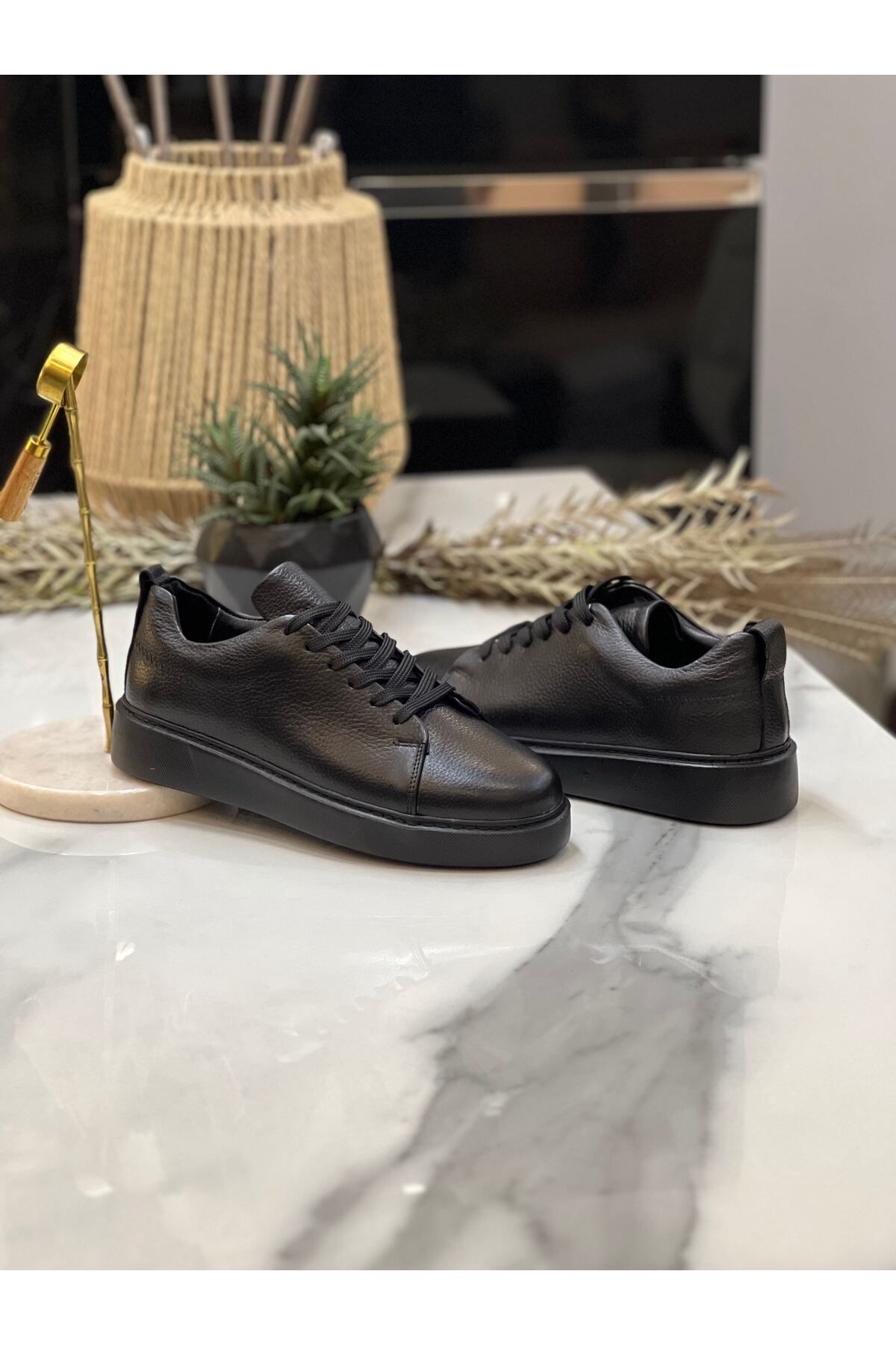 Martini Shoes Easy Hakiki Deri Erkek Sneaker Ayakkabı, Garantili Sneaker, Günlük Ayakkabı, Spor Ayakkabı