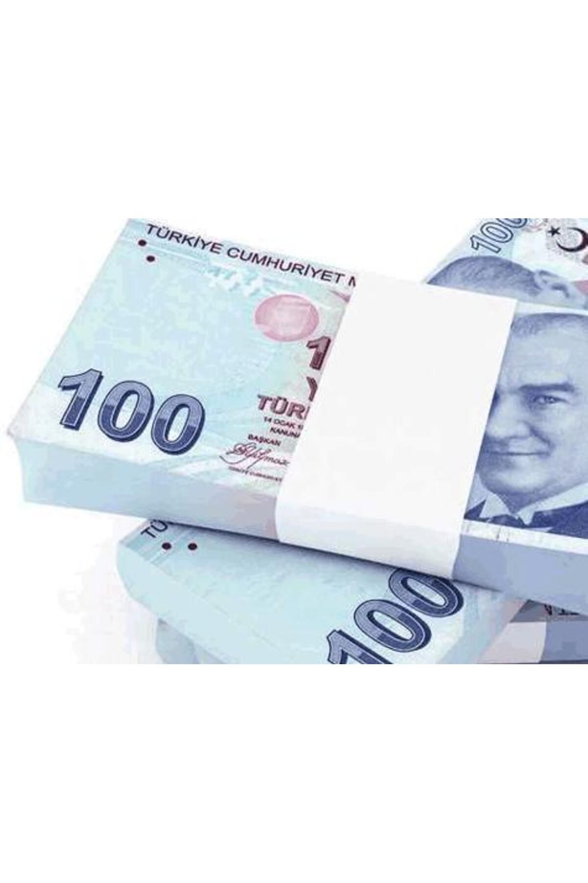 NZM TİCARET Şaka Parası - 100 Adet 100 Tl