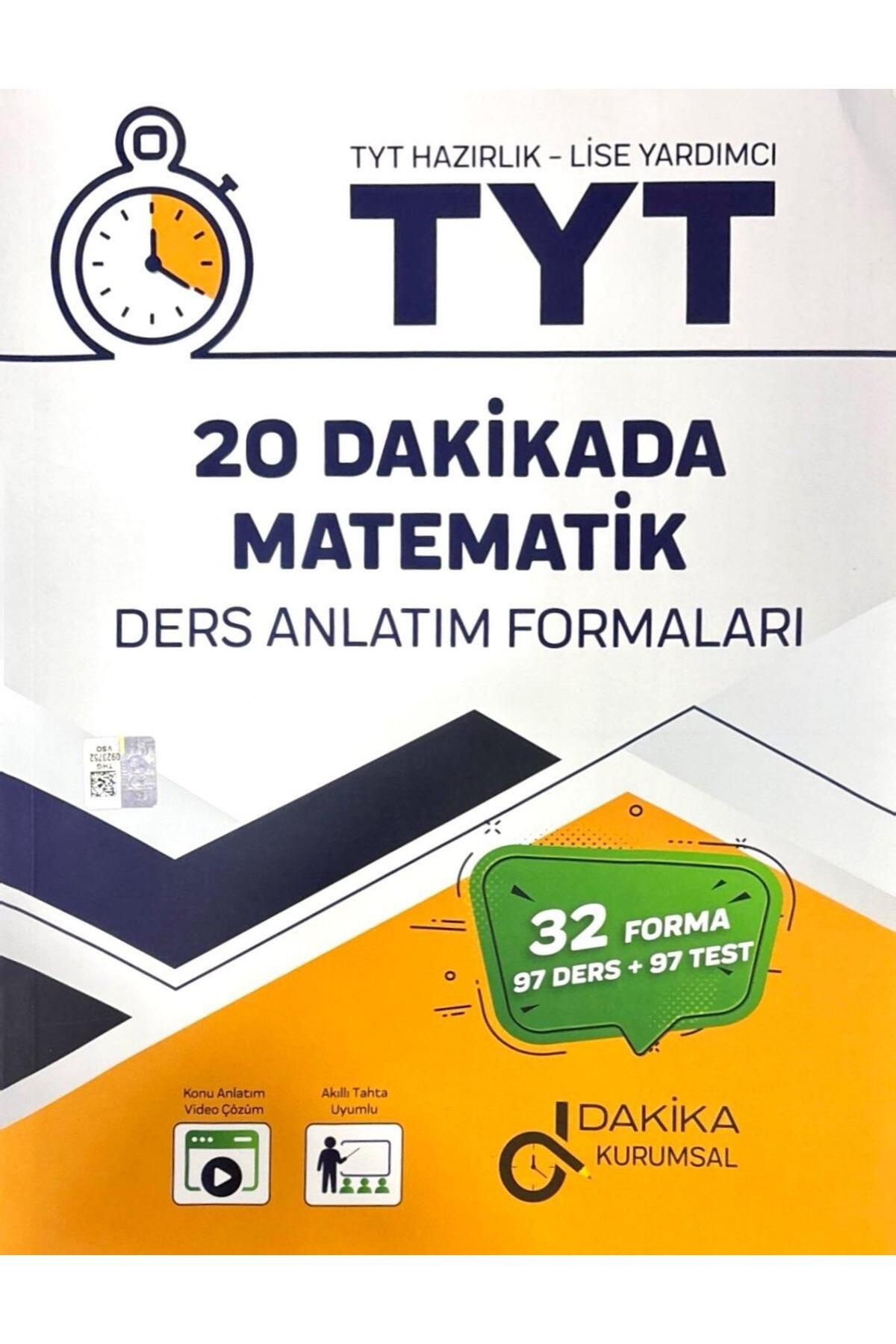 Dakika Yayınları 20 Dakikada TYT Matematik Ders Anlatım Formaları