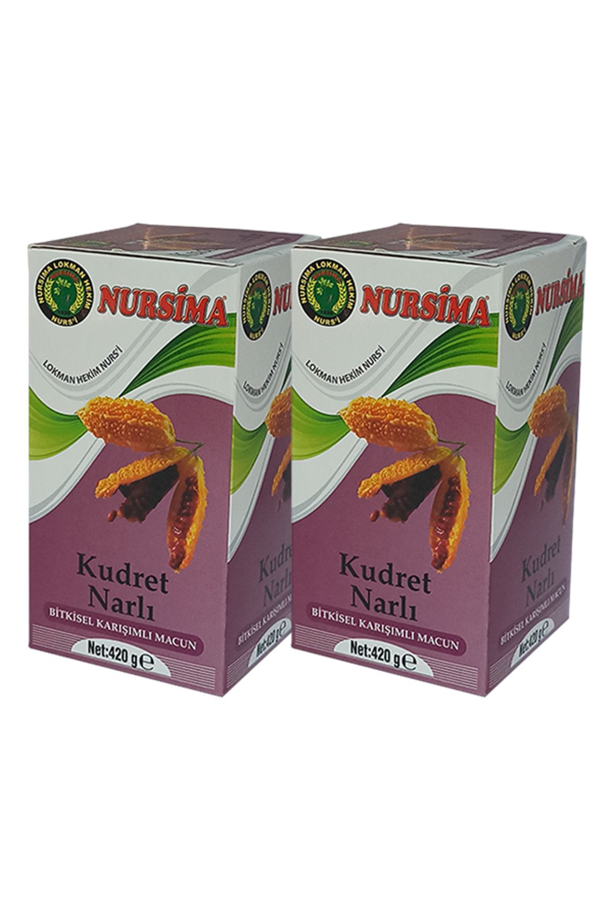 Nursima Kudret Narlı Bitkisel Karışımlı Macun 420 gr, 2 ADET