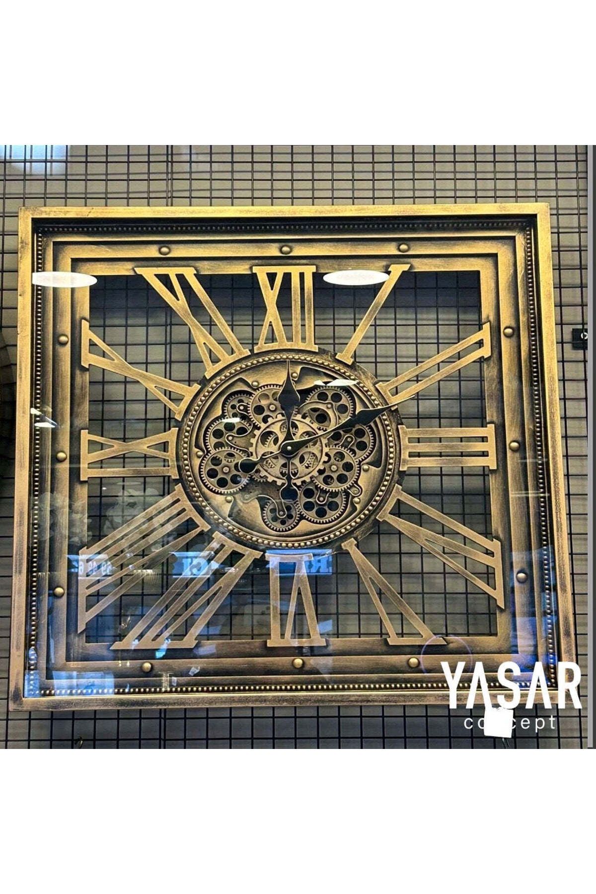 Ornamenti Design Vastor Metal Çarklı Duvar Saati